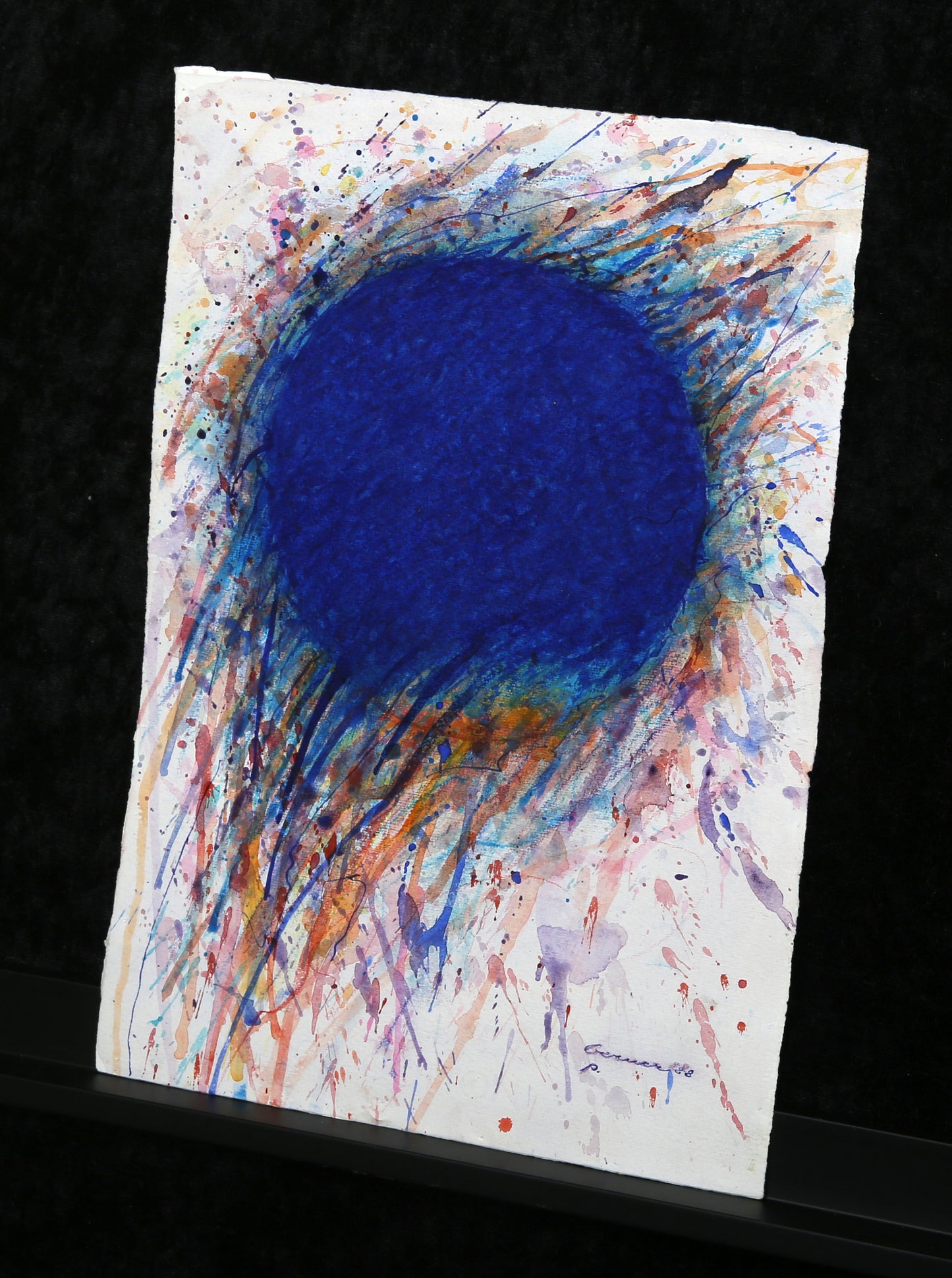Berner, Bernd - ohne Titel - 1988 - Gouache auf Bütten - handsigniert