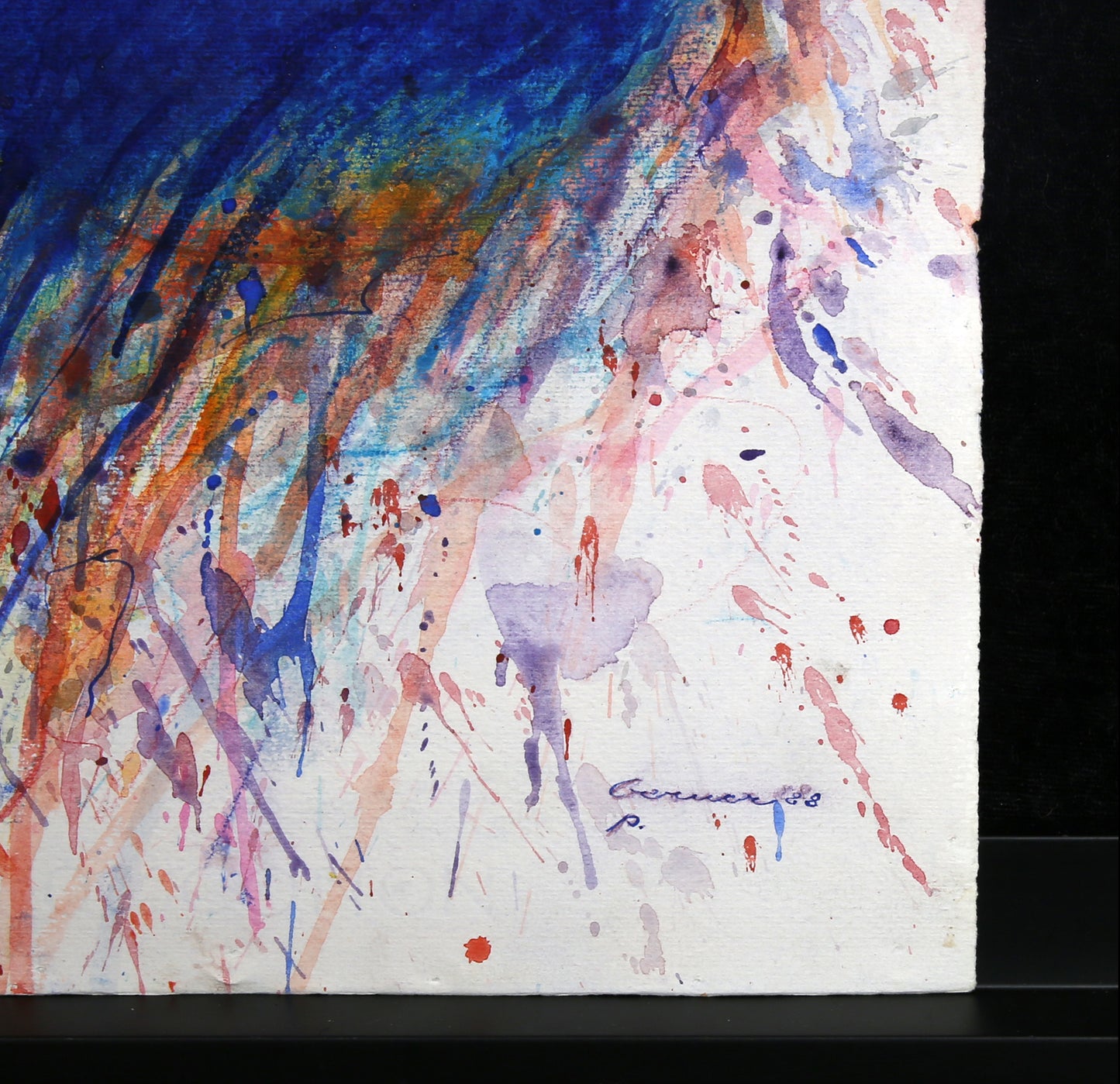 Berner, Bernd - ohne Titel - 1988 - Gouache auf Bütten - handsigniert