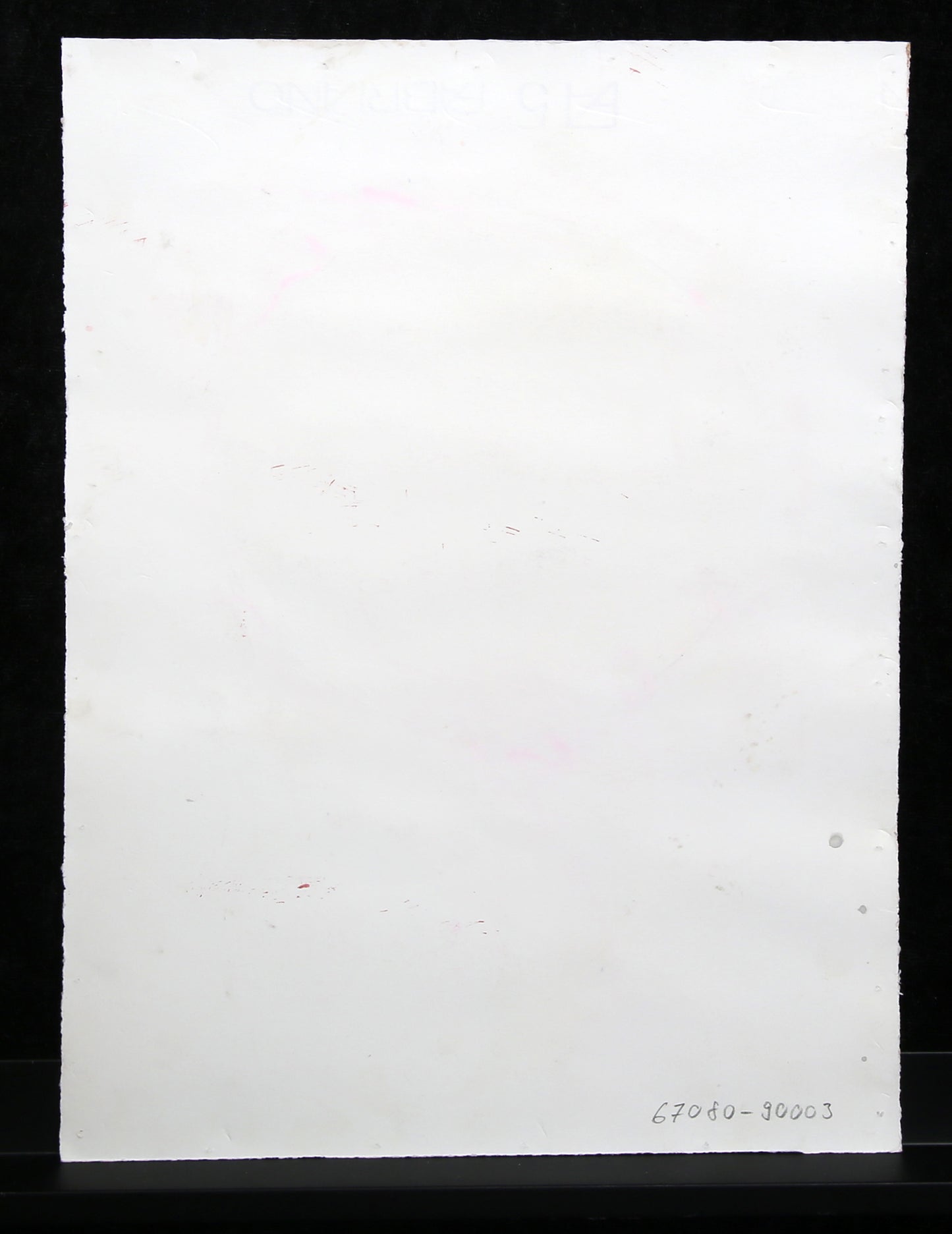 Berner, Bernd - ohne Titel - 1990 - Gouache auf Bütten - handsigniert