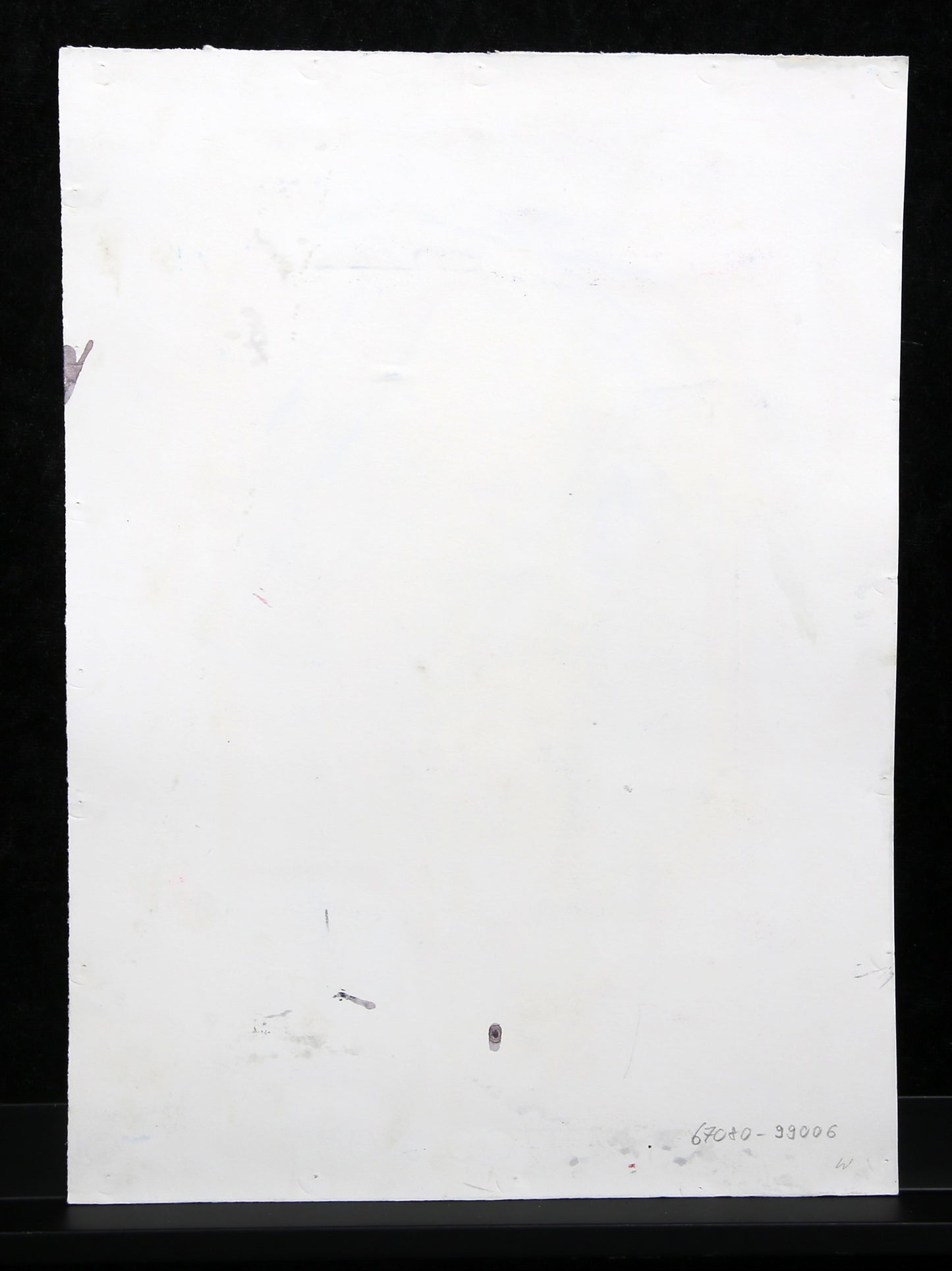 Berner, Bernd - ohne Titel - 1999 - Gouache auf Bütten - handsigniert
