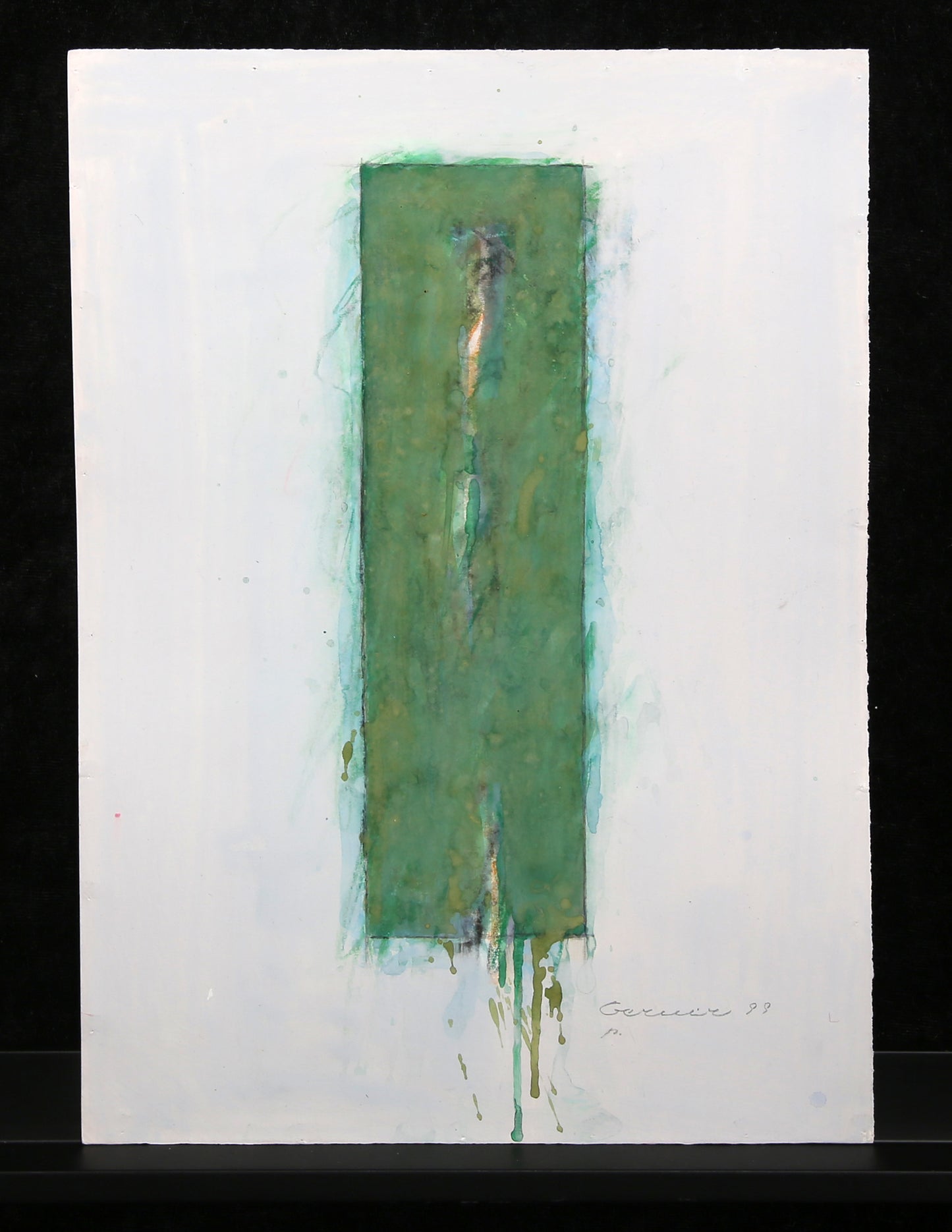 Berner, Bernd - ohne Titel - 1999 - Gouache auf Bütten - handsigniert