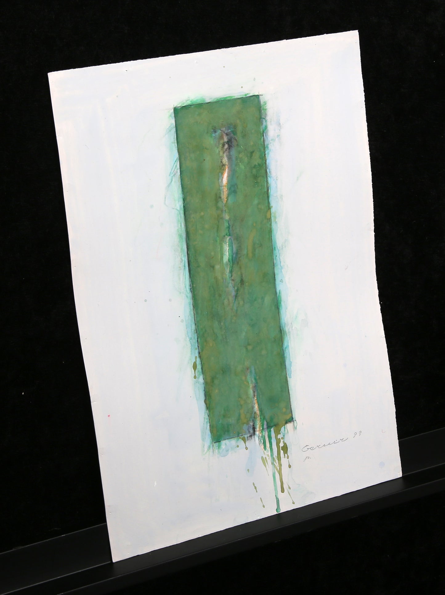 Berner, Bernd - ohne Titel - 1999 - Gouache auf Bütten - handsigniert