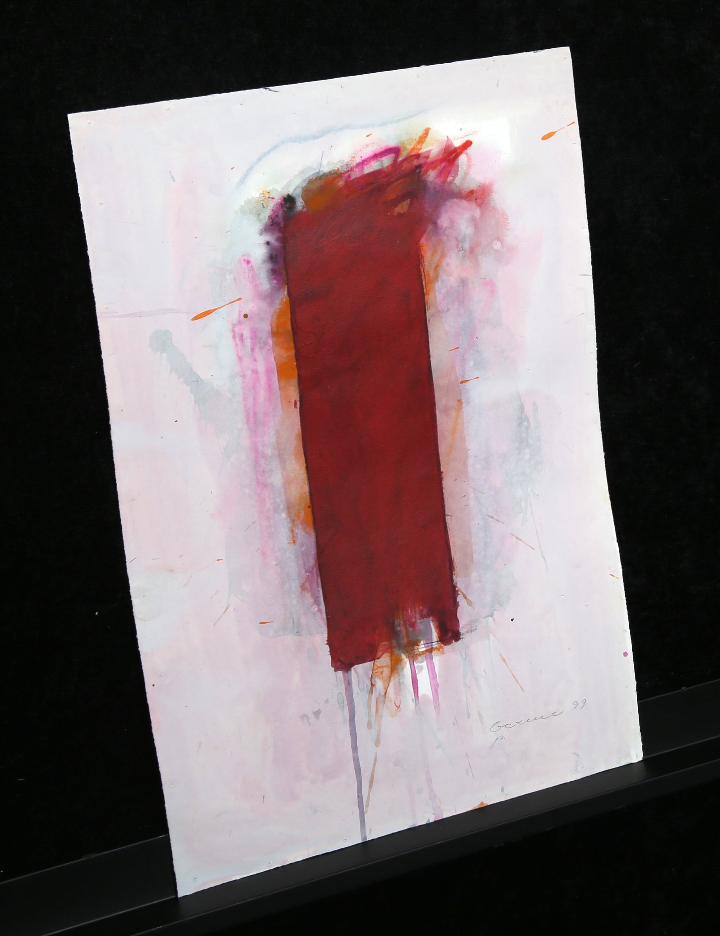 Berner, Bernd - ohne Titel - 1999 - Gouache auf Bütten - handsigniert
