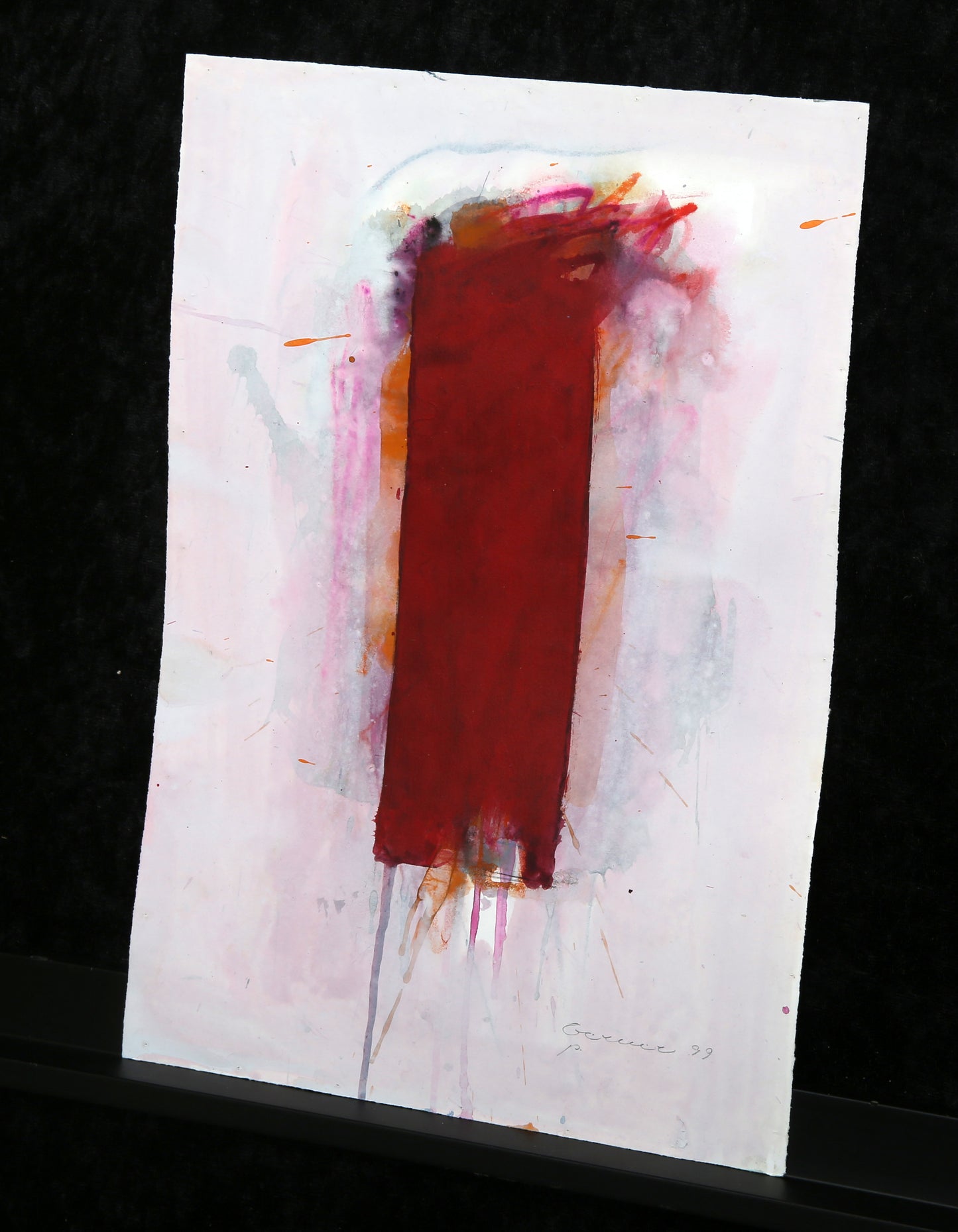 Berner, Bernd - ohne Titel - 1999 - Gouache auf Bütten - handsigniert
