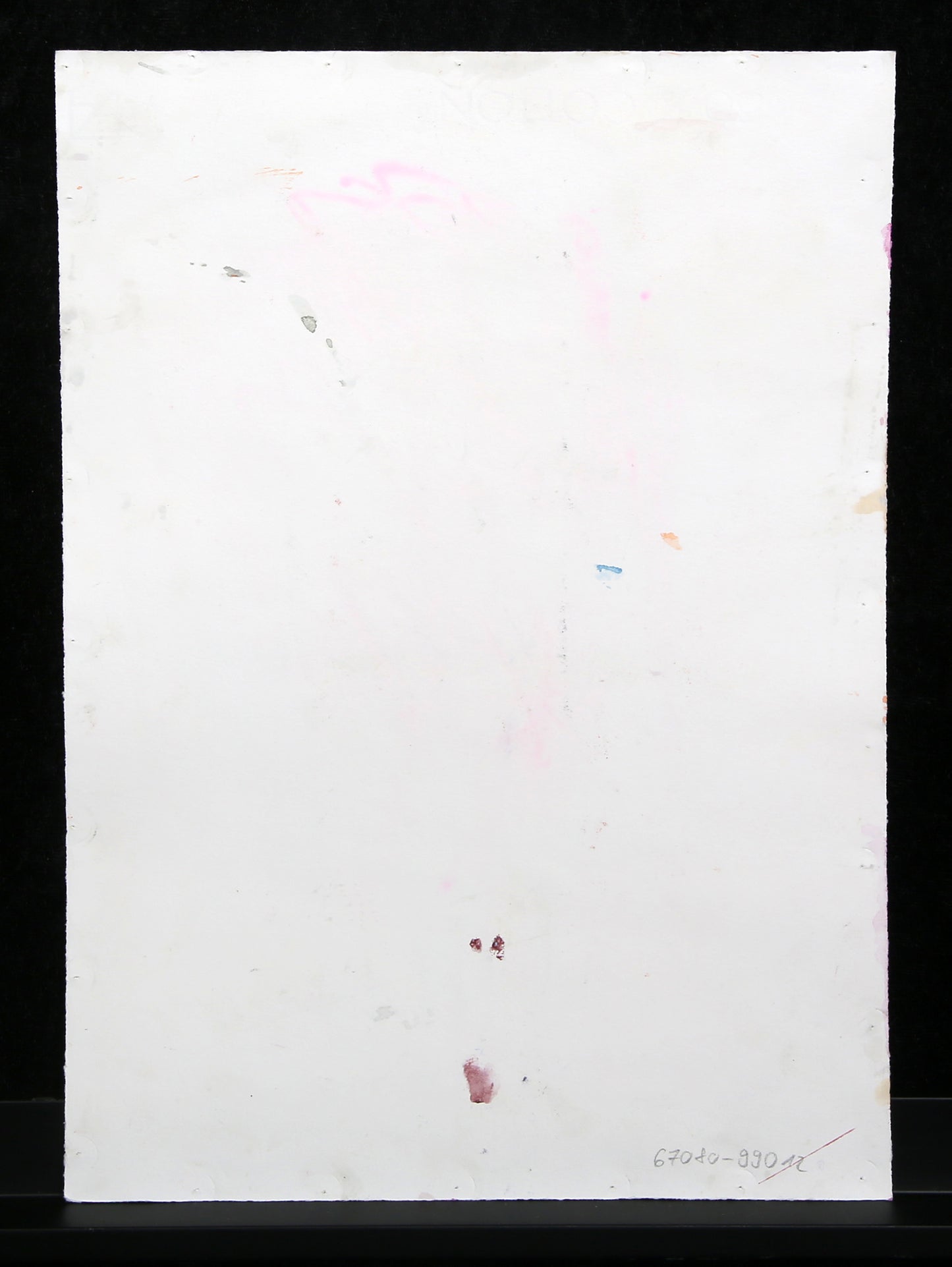 Berner, Bernd - ohne Titel - 1999 - Gouache auf Bütten - handsigniert
