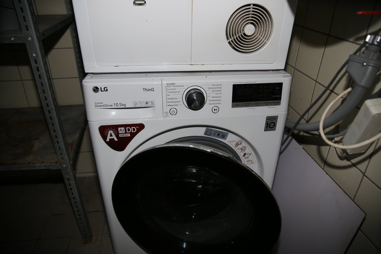 Trockner - LG ThinQ - F6W105A - 10,5 kg