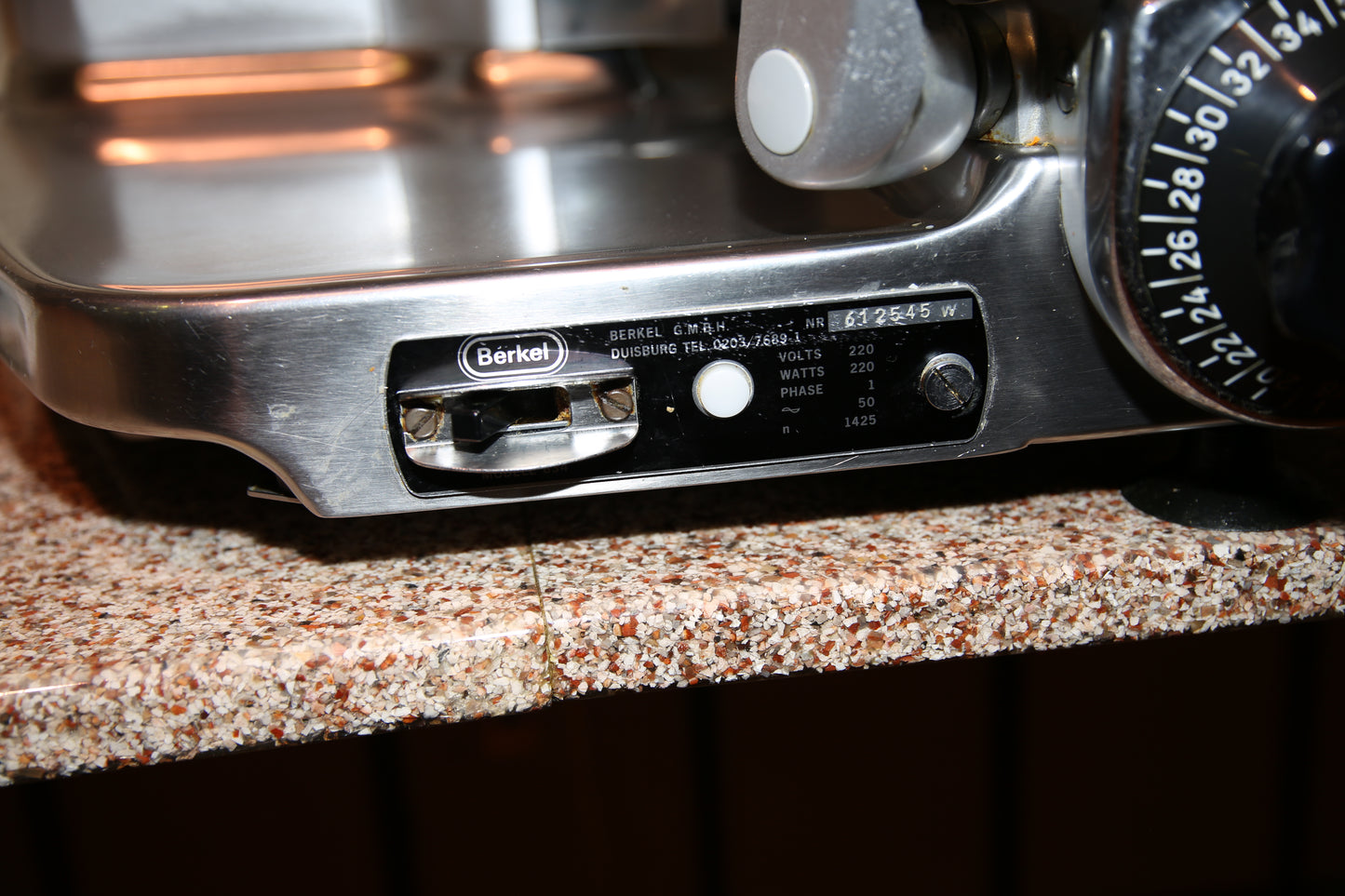 Aufschnittmaschine - Berkel 834 Non CE - 2 Stück zusammen
