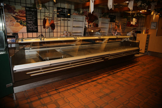 Butcher's counter - complete counter construction