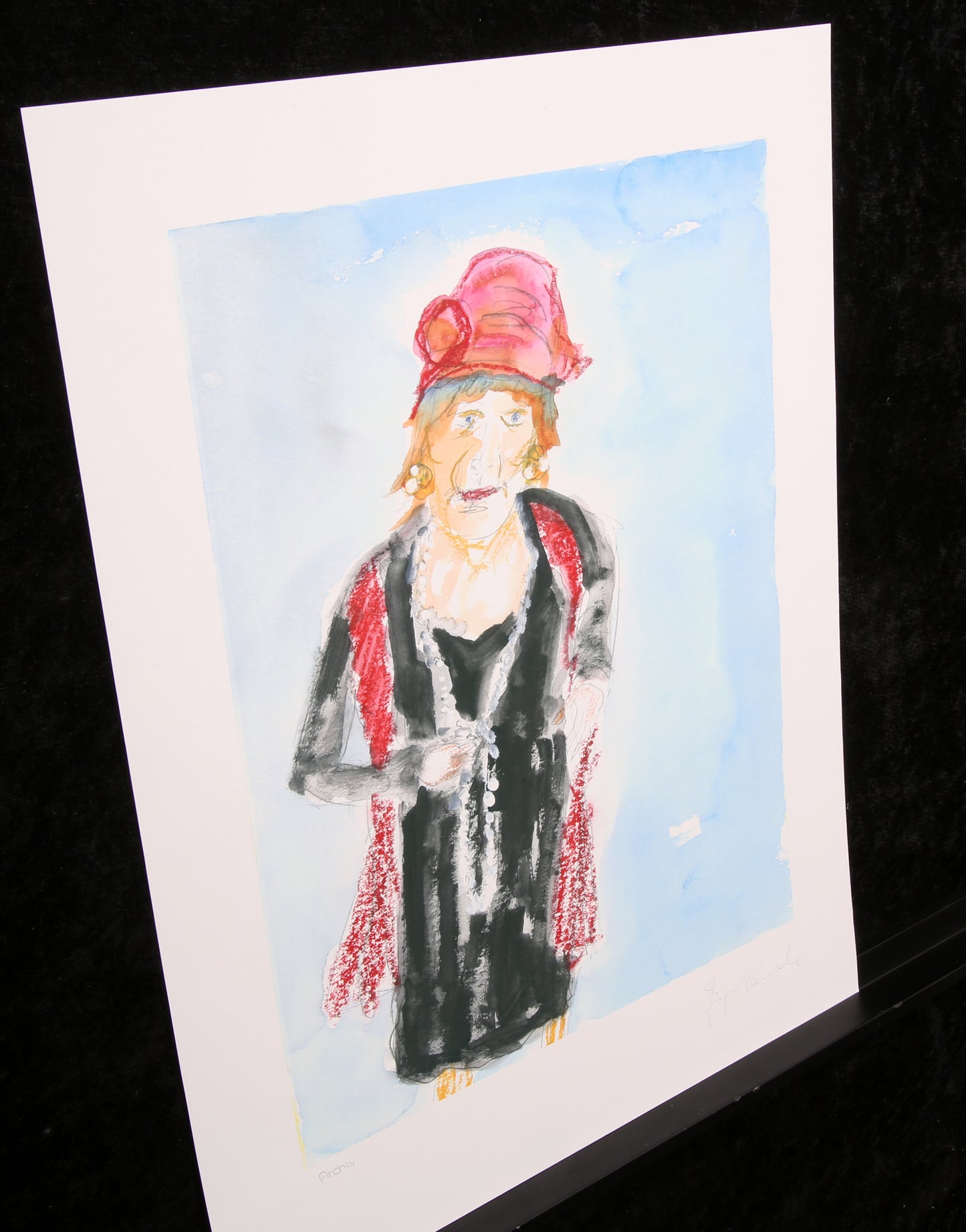 Tarrach, Jürgen - I as Lea - Giclee/Hahnemühle - handgesigneerd