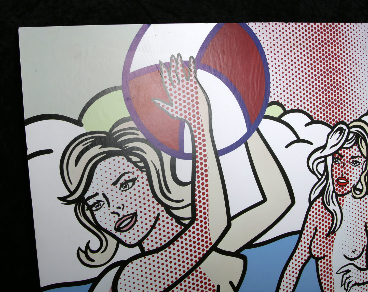 Lichtenstein, Roy - Nudes with Beach Ball - Farboffsetlithografie