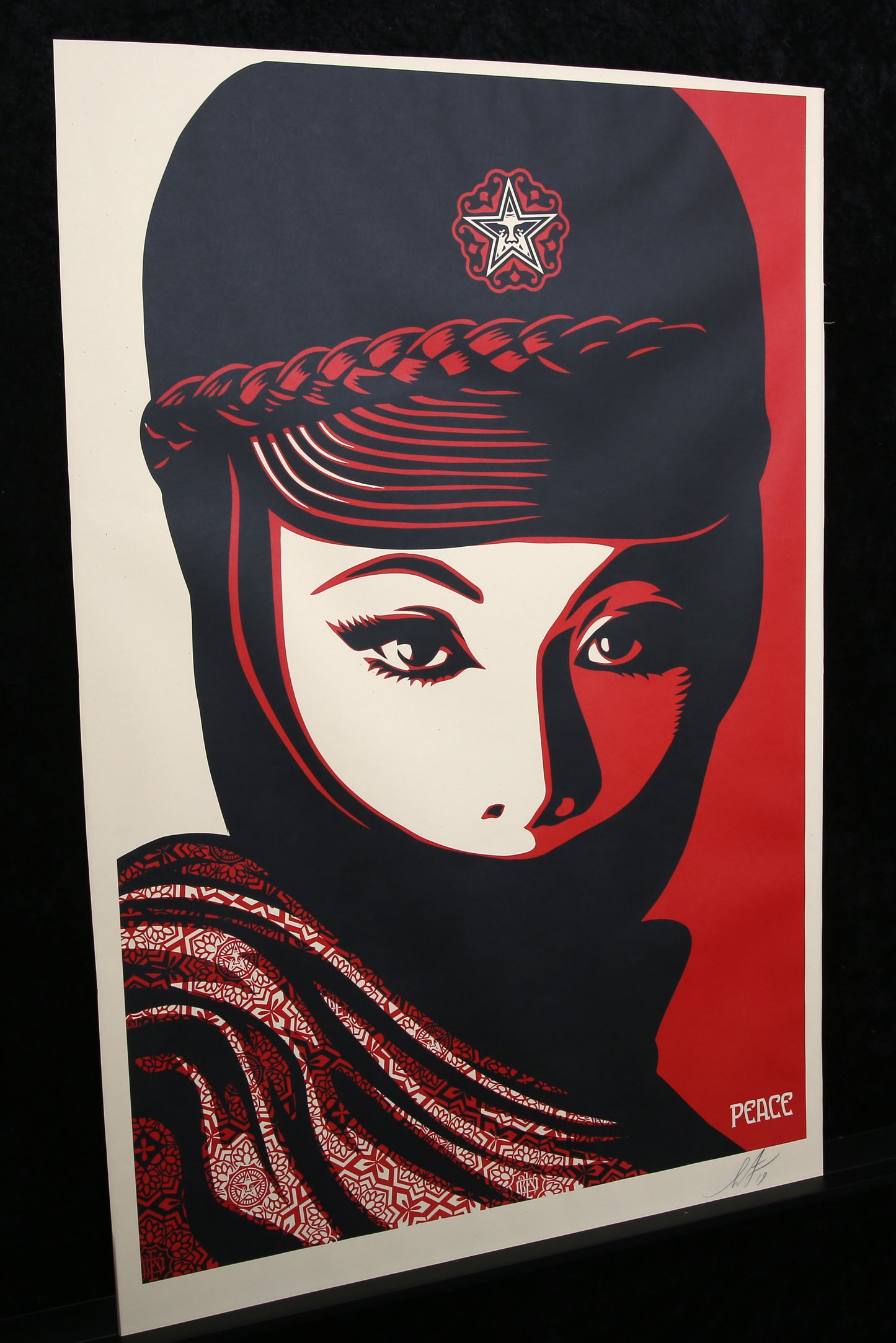 Fairey, Shepard - Mujer Fatale - Farboffsetlithografie - handsigniert