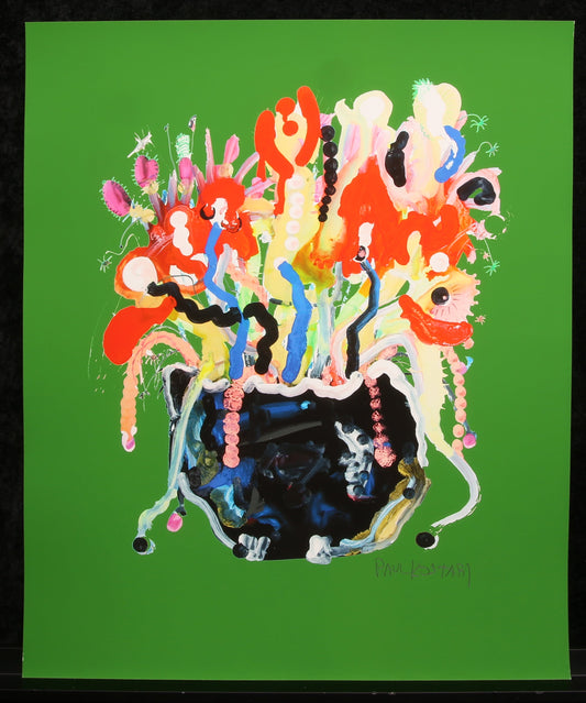 Kostabi, Paul - Burst - Giclee on cotton paper - hand signed