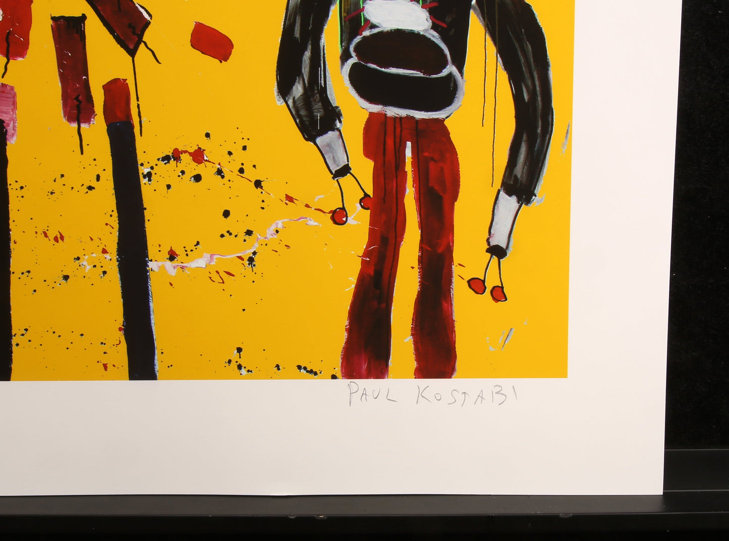 Kostabi, Paul - Burst - Giclee op katoenpapier - handgesigneerd