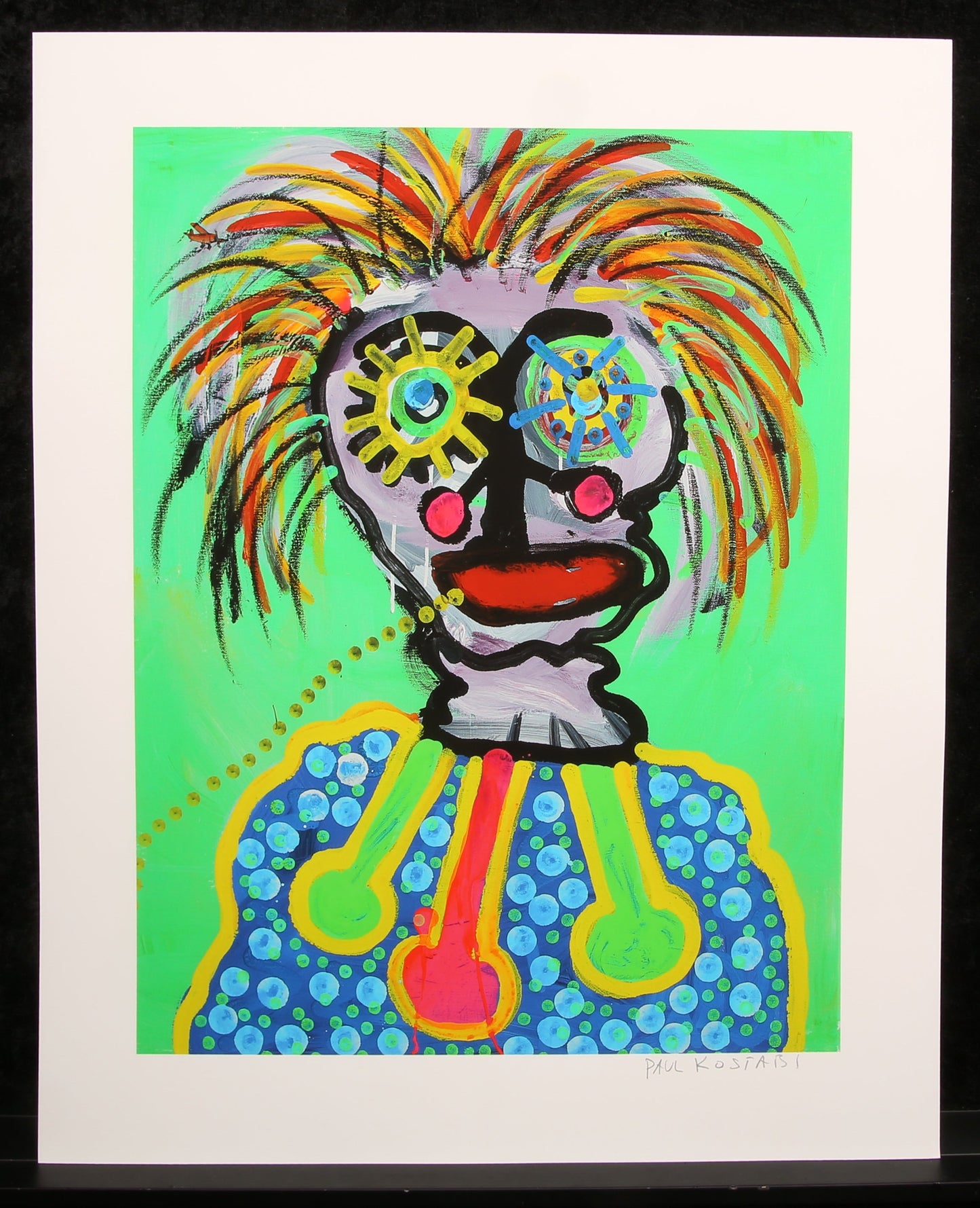 Kostabi, Paul - Burst - Giclee op katoenpapier - handgesigneerd