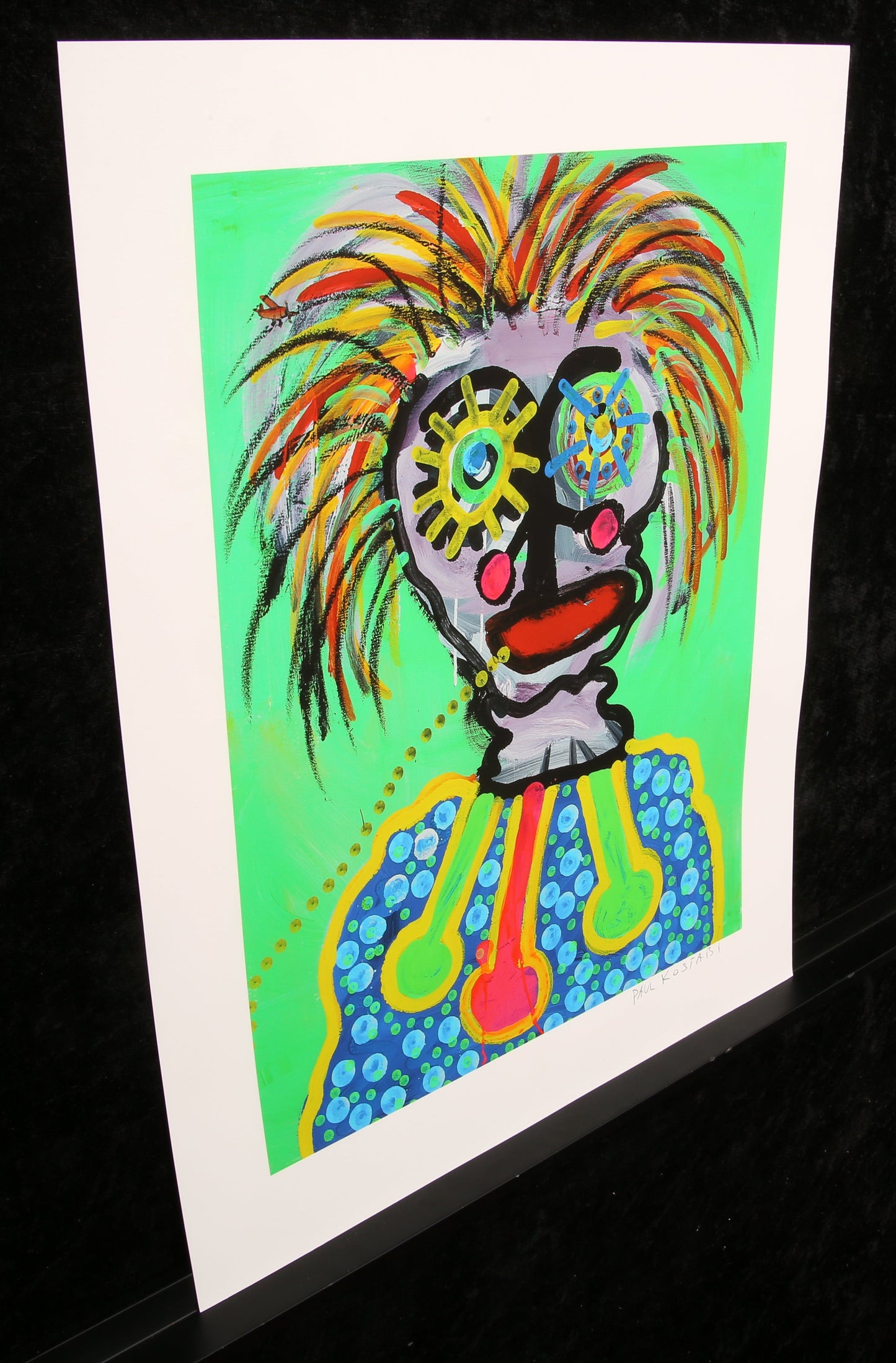 Kostabi, Paul - Burst - Giclee op katoenpapier - handgesigneerd