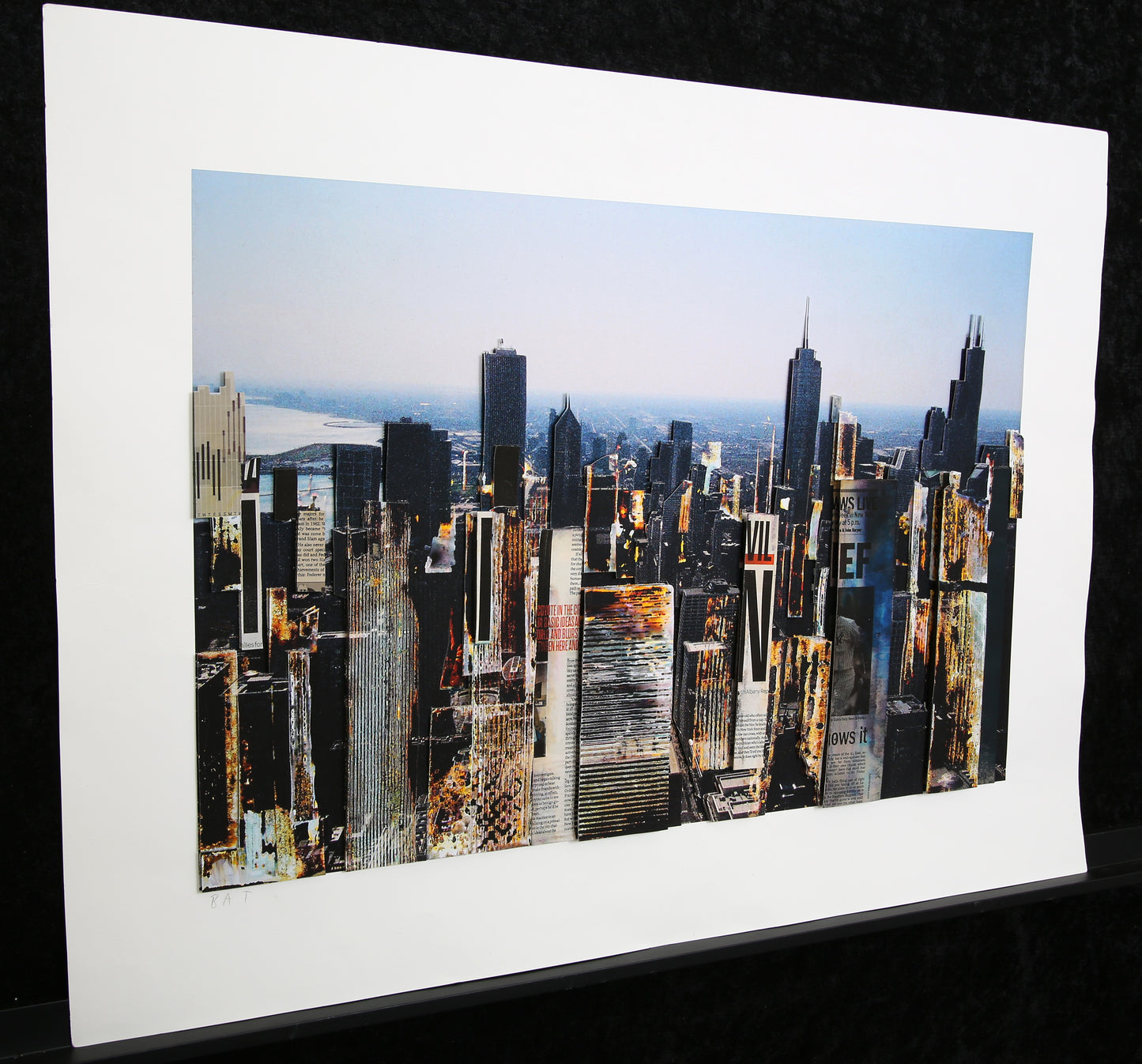 Salzmann, Gottfried - New York - 3D-Konstruktion / Hahnemühle