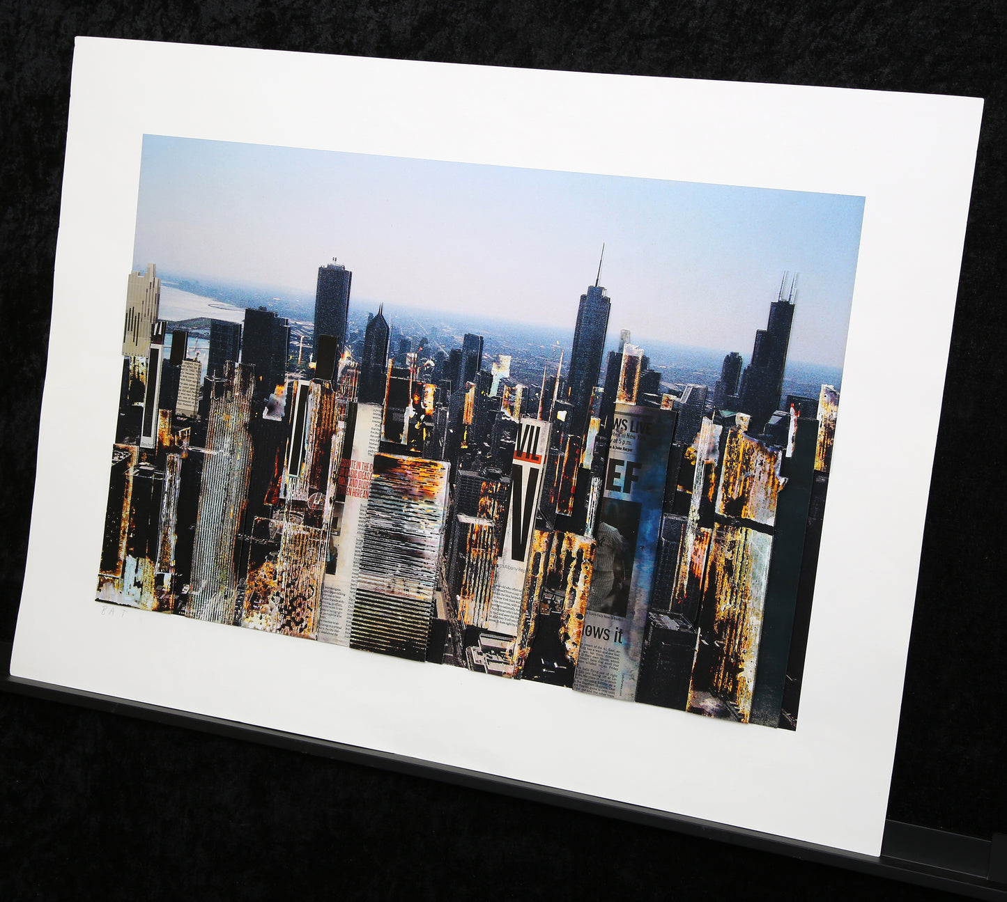 Salzmann, Gottfried - New York - 3D-Konstruktion / Hahnemühle