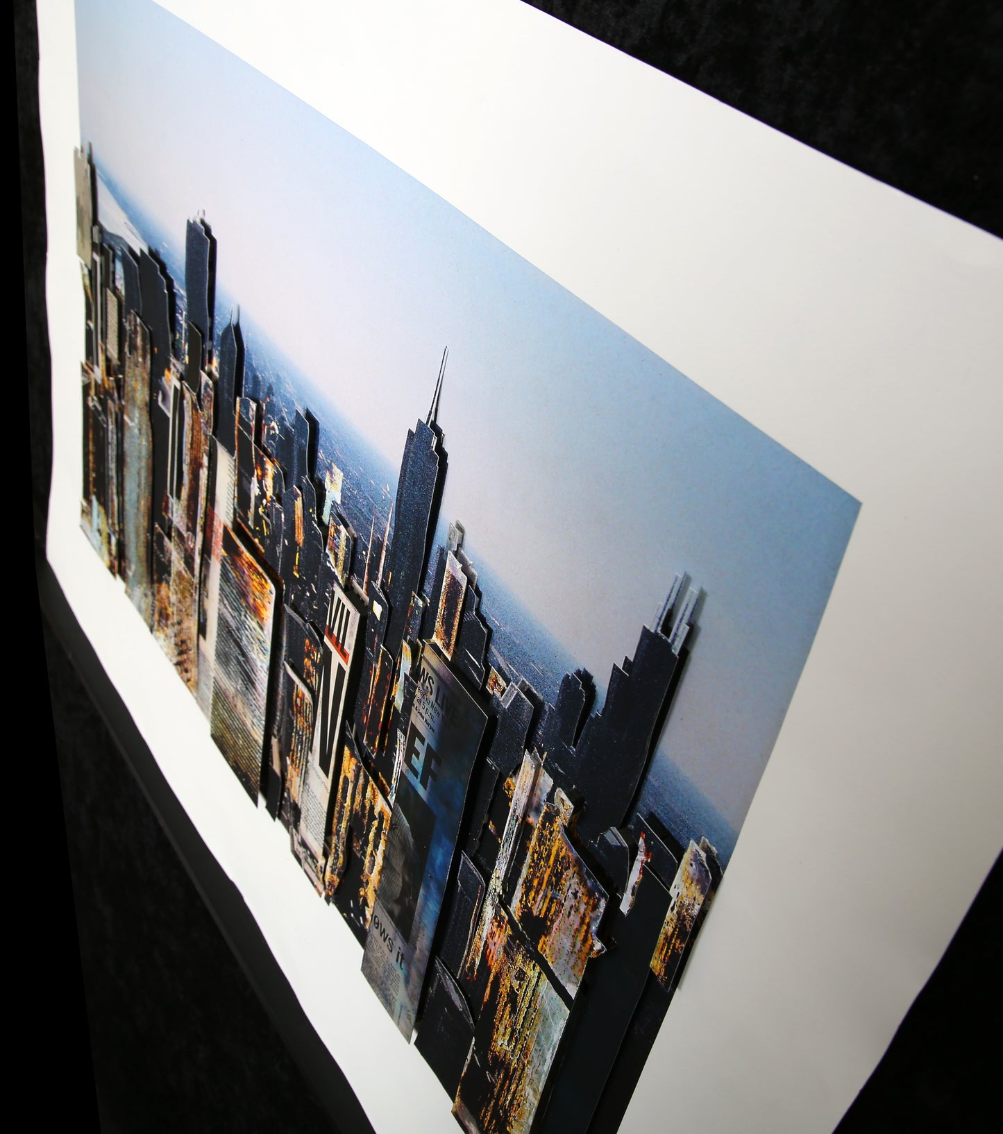 Salzmann, Gottfried - New York - 3D-Konstruktion / Hahnemühle