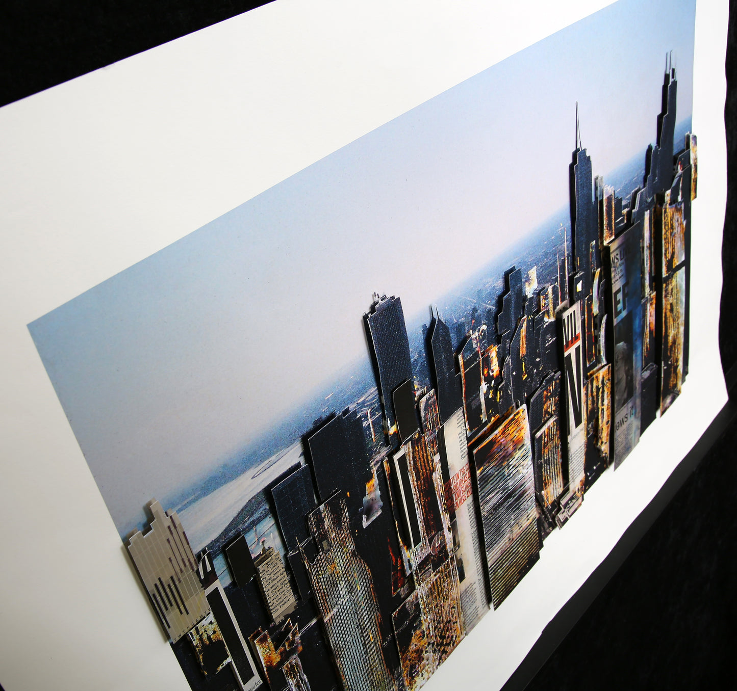 Salzmann, Gottfried - New York - 3D-Konstruktion / Hahnemühle