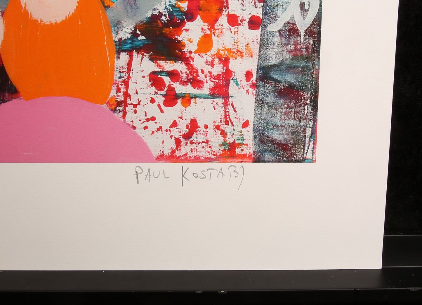 Kostabi, Paul - Burst - Giclee on cotton paper - hand signed