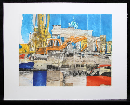 Salzmann, Gottfried - Berlin Reflection - Etching - hand-signed