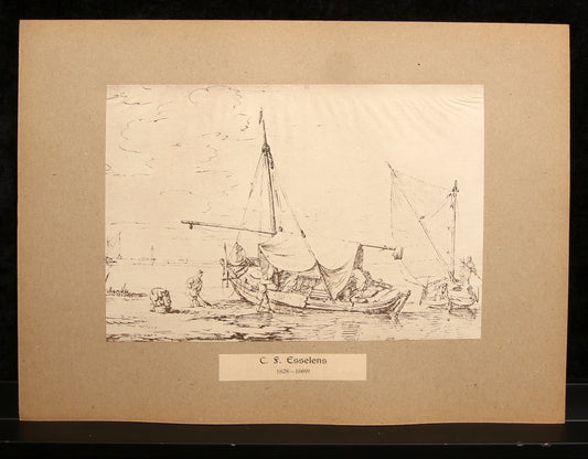 Esselens, C. F. - 1628 bis 1669 - Offsetlitho, holländische Meister