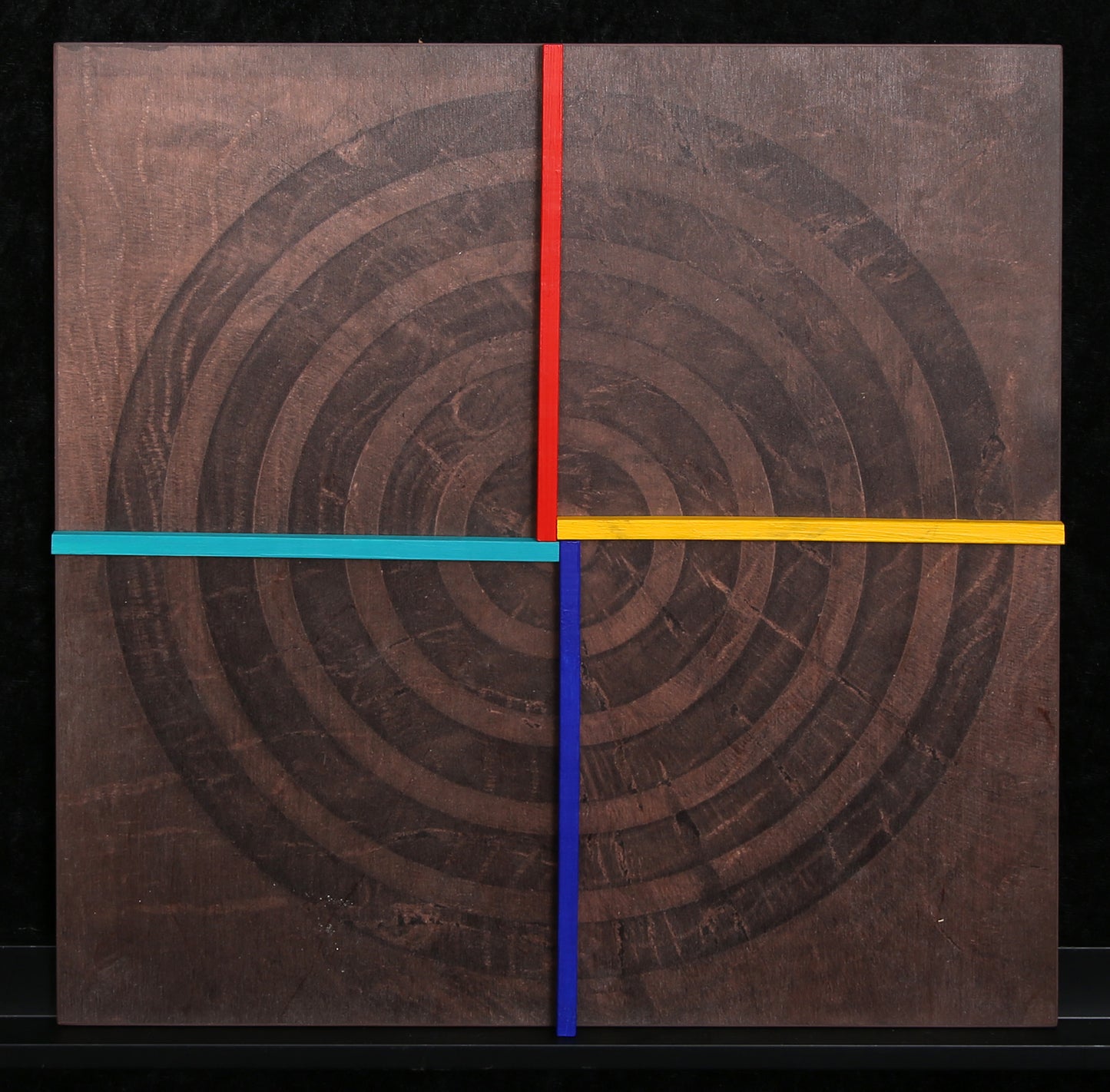 Geiler, Friedrich - Geometry X, 2019 - Relief/Wood - hand-signed