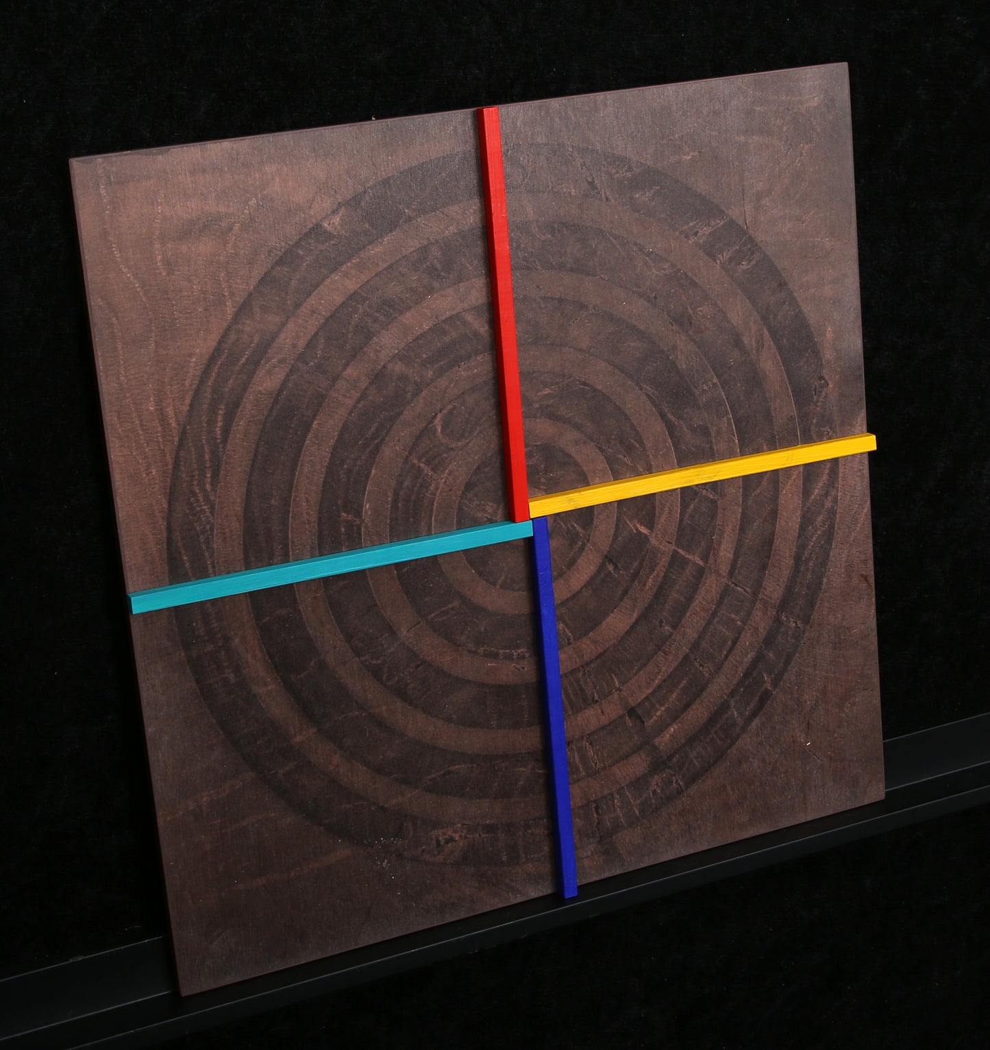 Geiler, Friedrich - Geometry X, 2019 - Relief/Wood - hand-signed