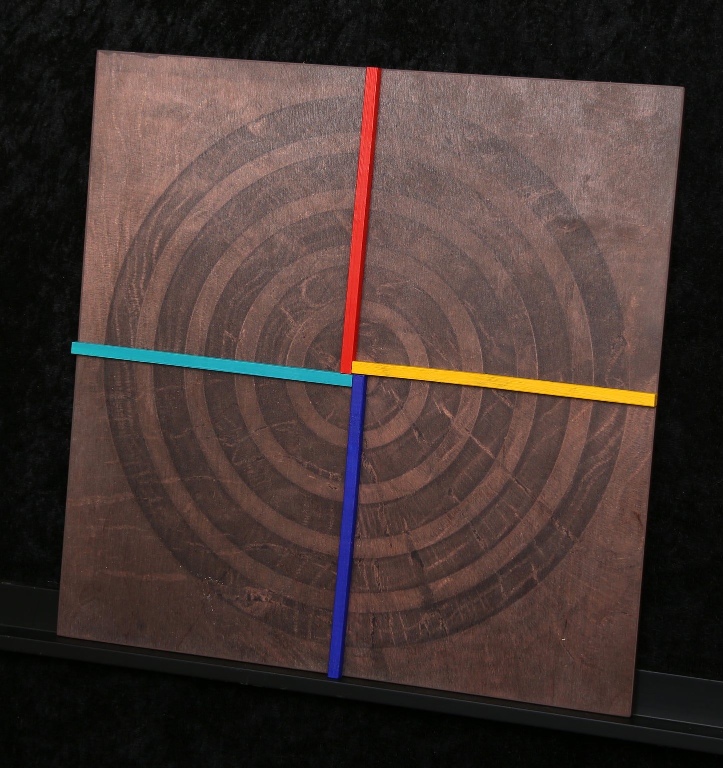 Geiler, Friedrich - Geometry X, 2019 - Relief/Wood - hand-signed