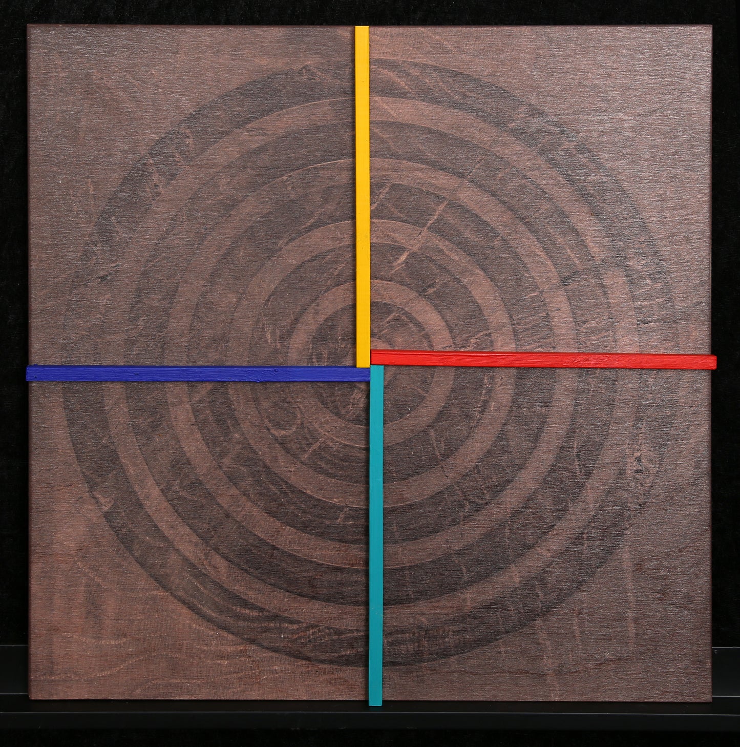 Geiler, Friedrich - Geometry XI, 2019 - Relief/Wood - hand-signed