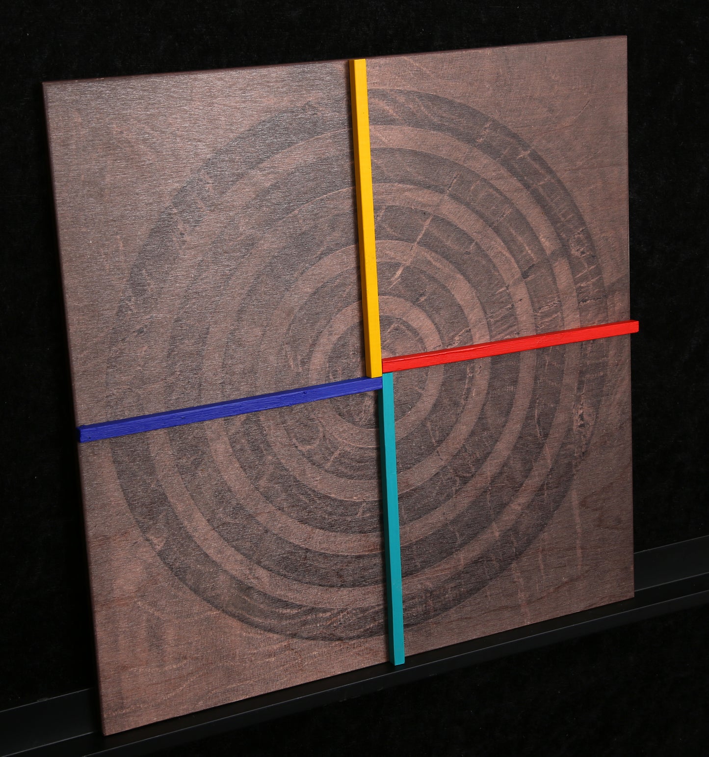 Geiler, Friedrich - Geometry XI, 2019 - Relief/Wood - hand-signed