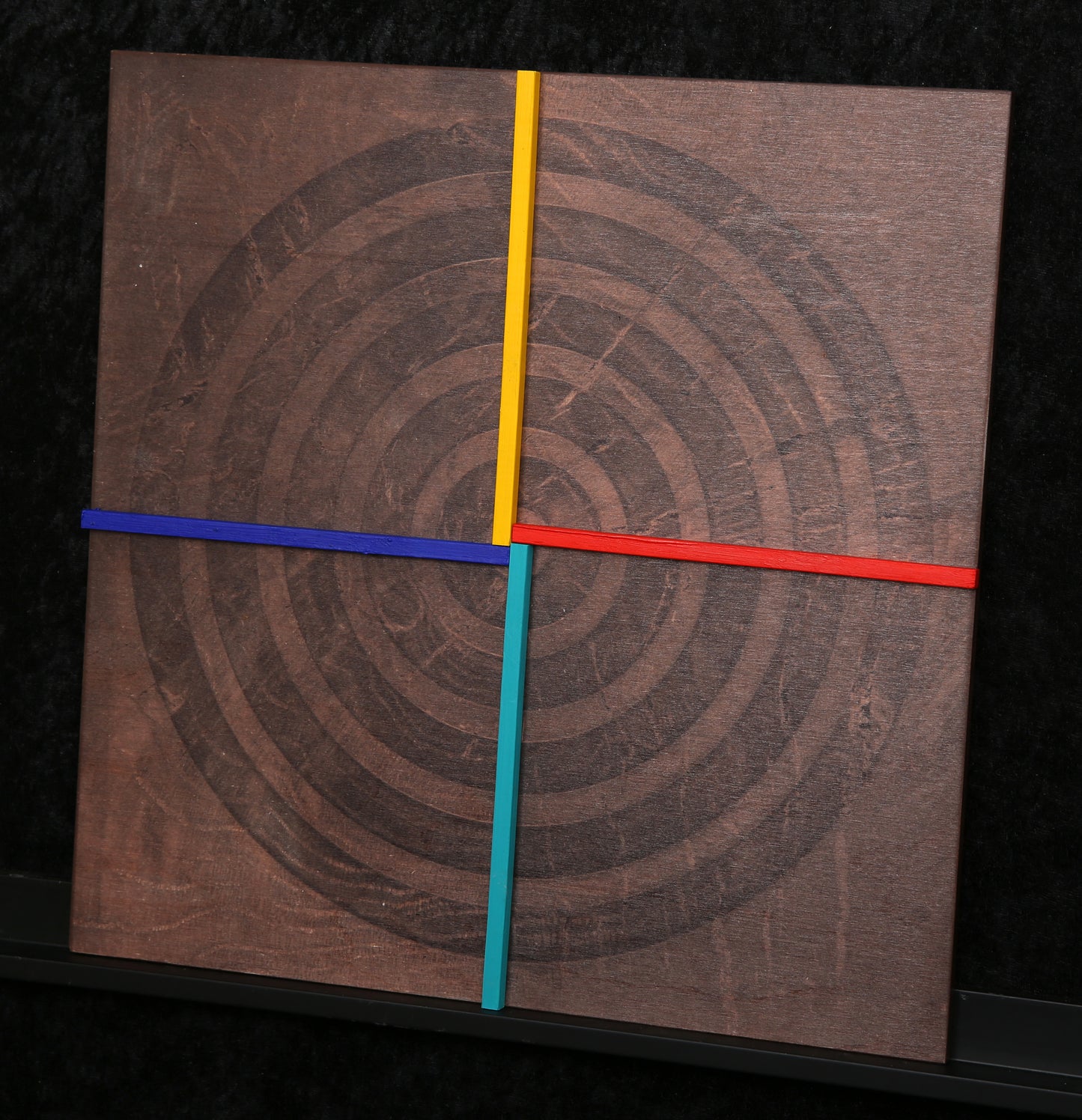 Geiler, Friedrich - Geometry XI, 2019 - Relief/Wood - hand-signed