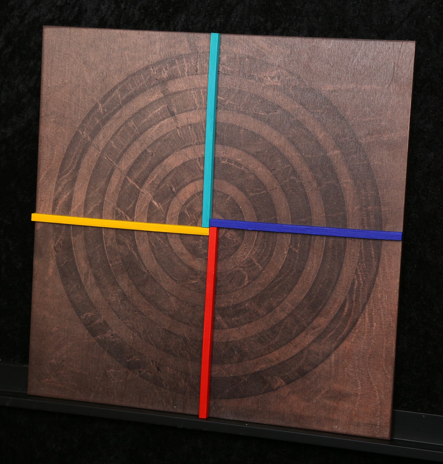 Geiler, Friedrich - Geometry XII, 2019 - Relief/Wood - hand-signed