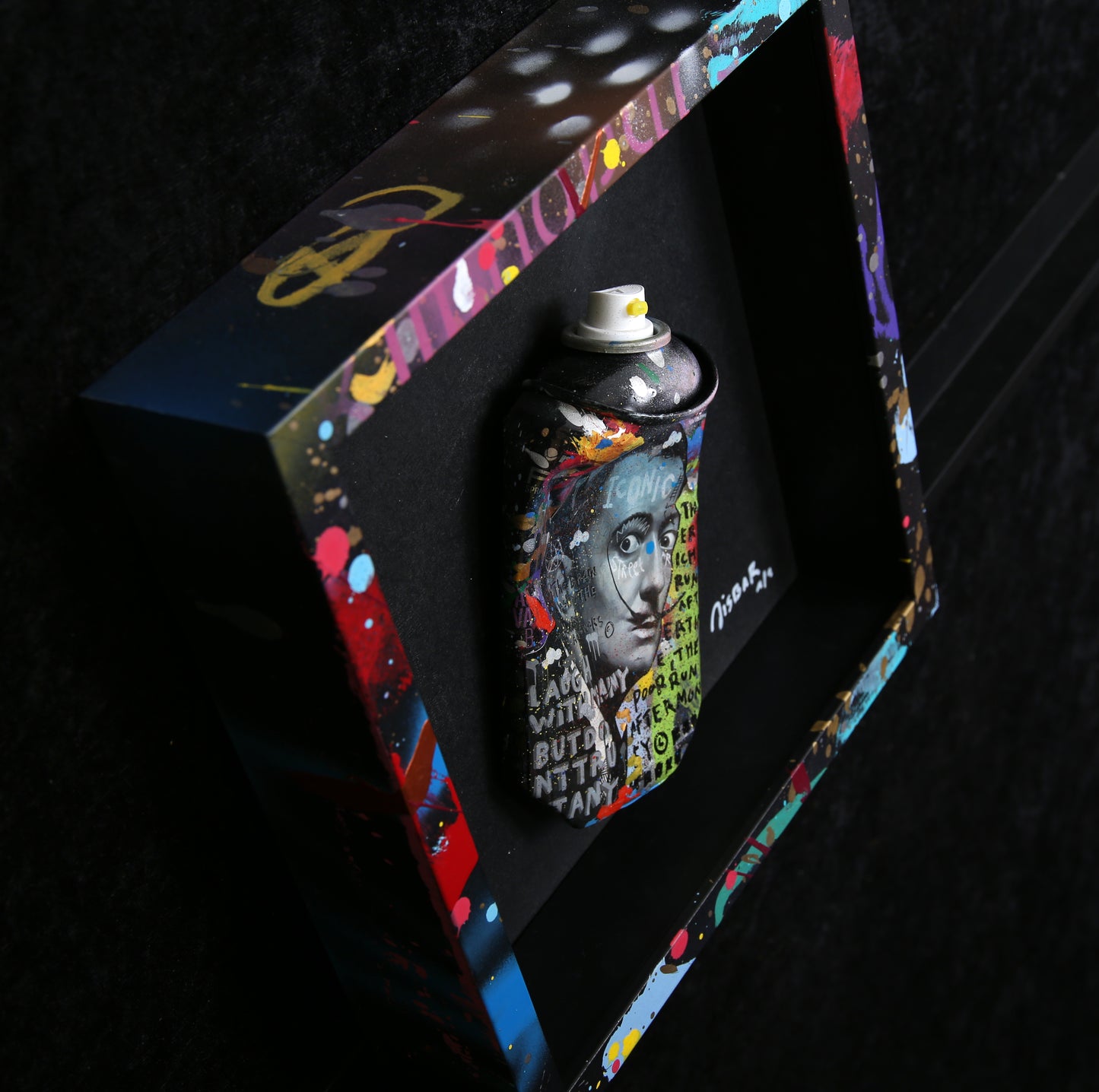 JISBAR (Jean-Baptiste Launay) - Collage/Objekt, 2025 - handsigniert