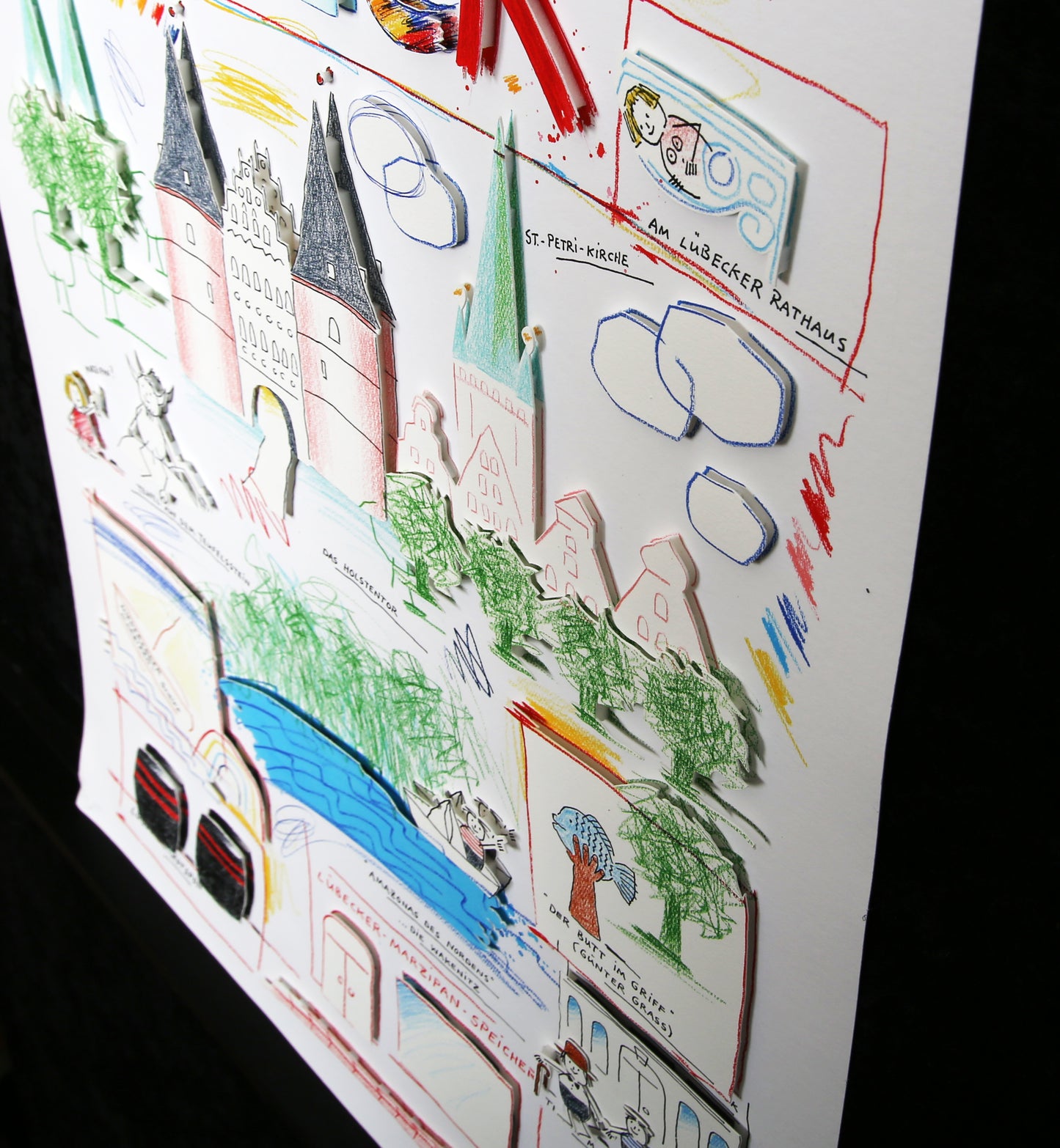 Schlote, Wilhelm - Lübeck - 3D-Konstruktion/Hahnemühle