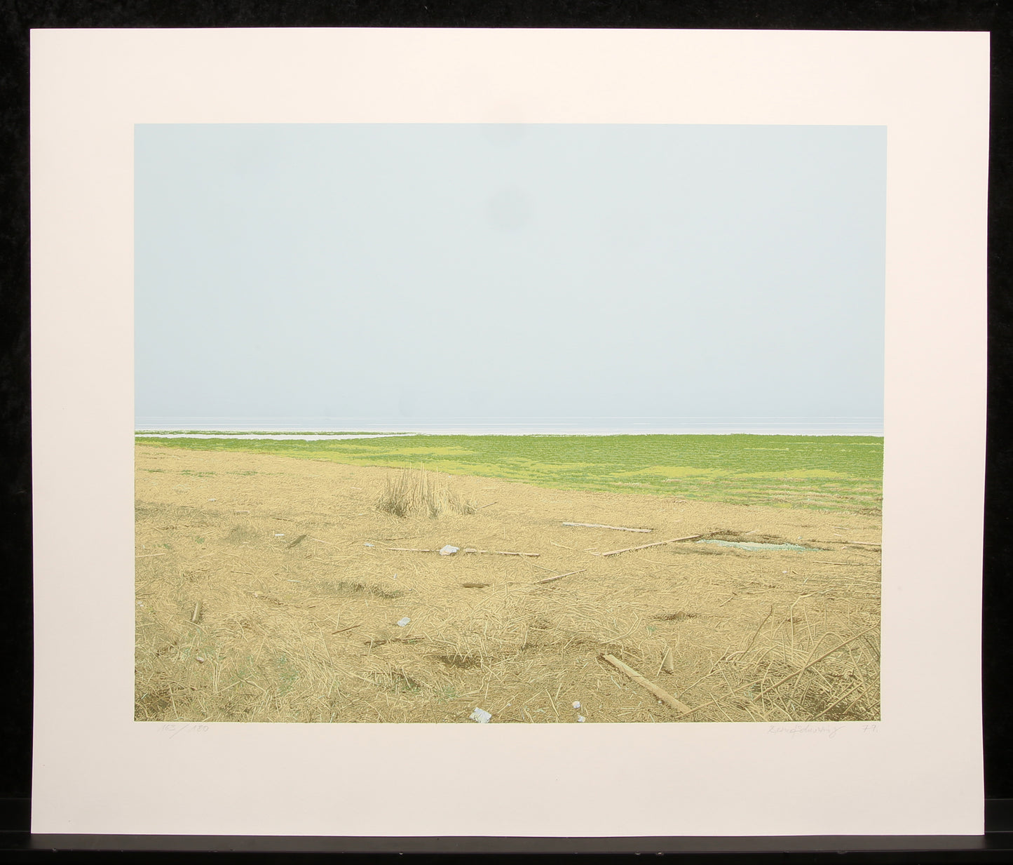 Schwering, Bernd - der Himmel [1] - Farbsiebdruck, 1979 - handsigniert