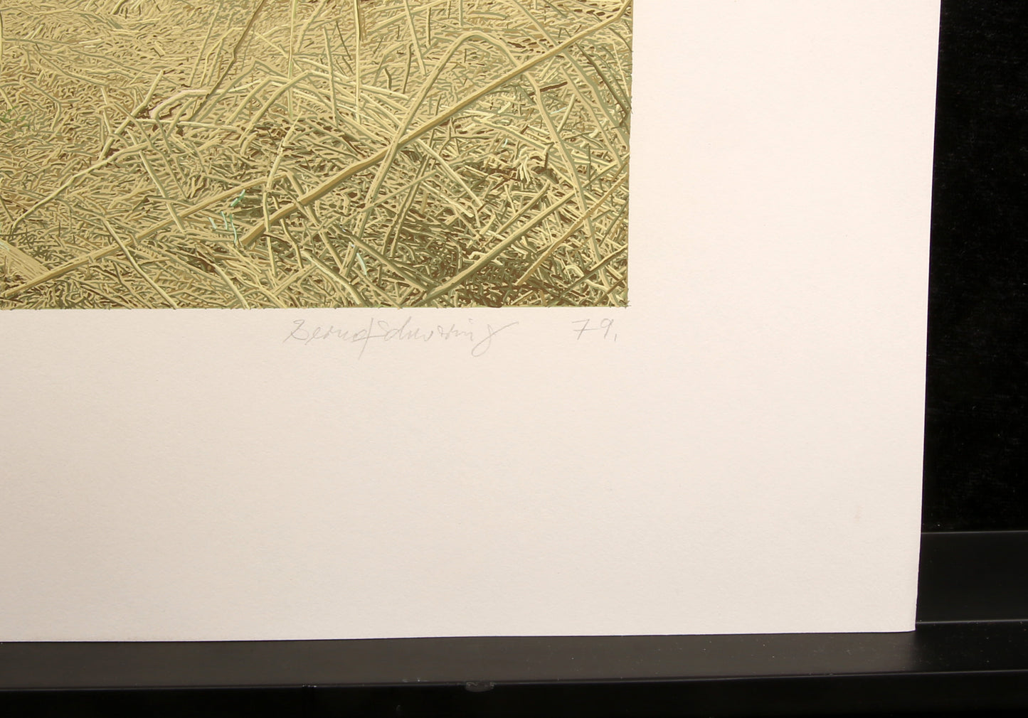 Schwering, Bernd - der Himmel [1] - Farbsiebdruck, 1979 - handsigniert
