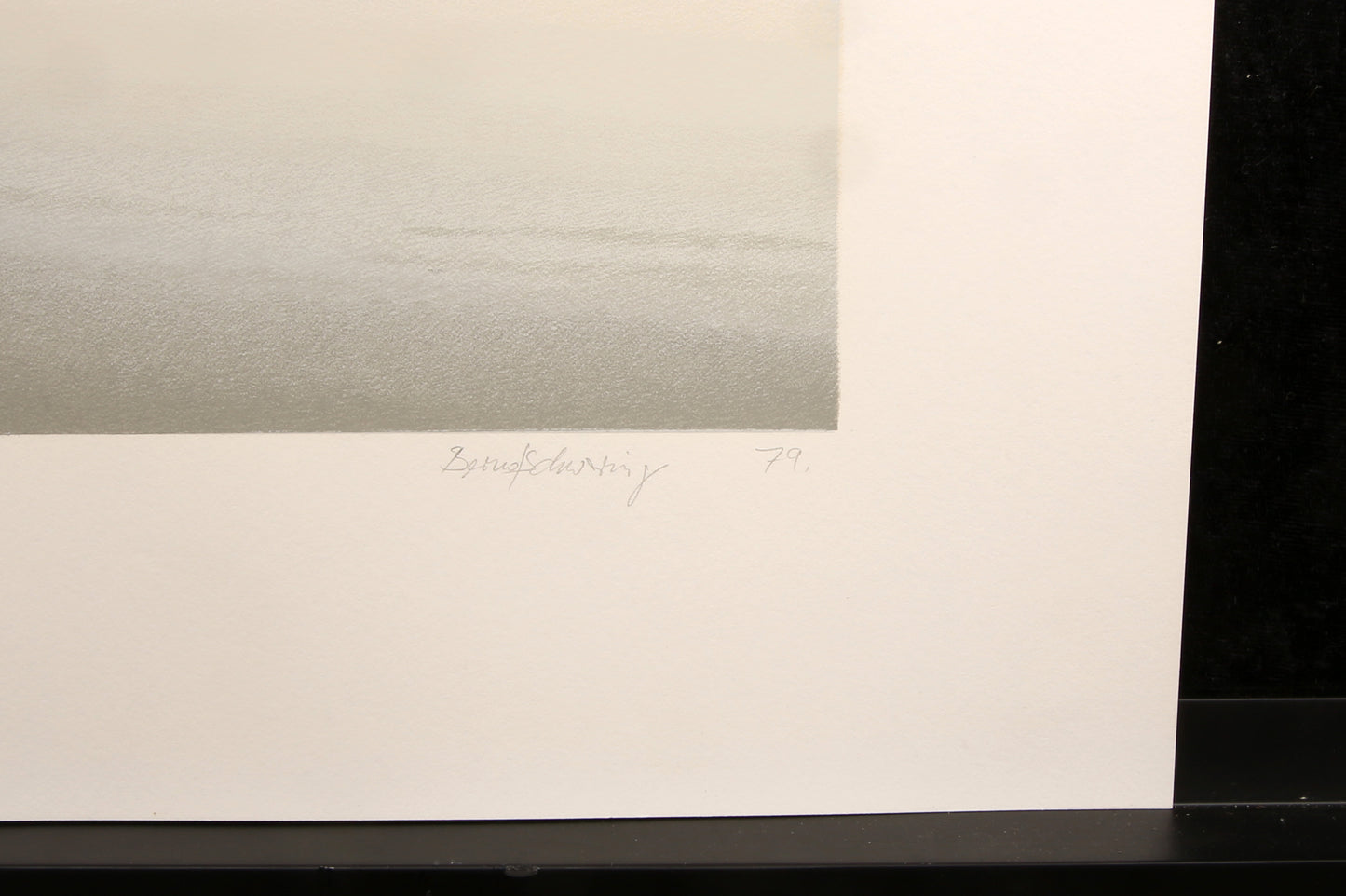 Schwering, Bernd - der Himmel [2] - Farbsiebdruck, 1979 - handsigniert