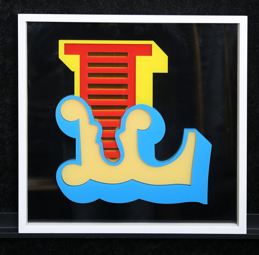 Eine, Ben - New Circus 'L' - Version I - Mischtechnik/Plexiglas - 3D - handsigniert