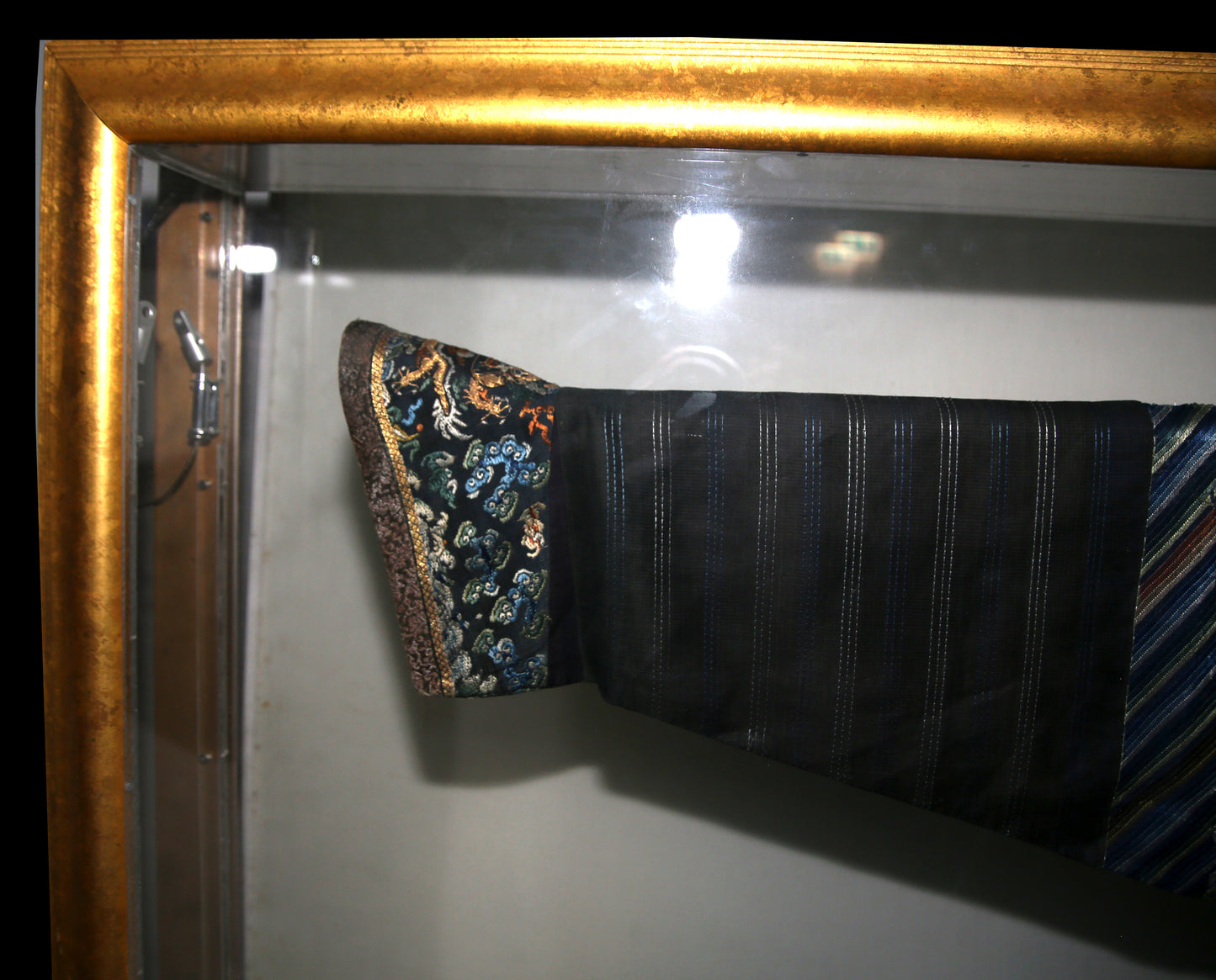 Chinesische Drachenrobe - Gewand - Qing-Dynastie - 19Jhd.