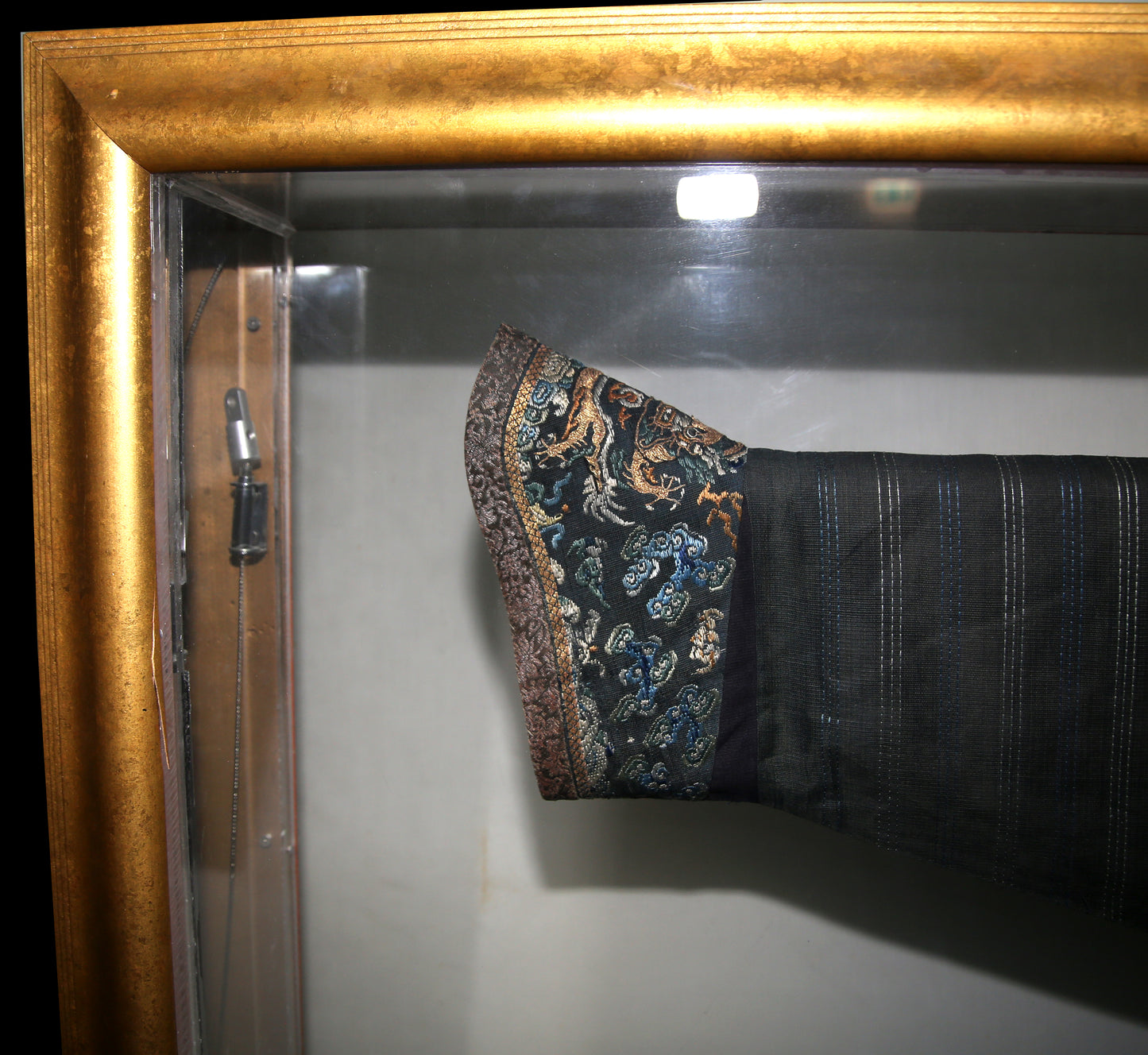 Chinesische Drachenrobe - Gewand - Qing-Dynastie - 19Jhd.