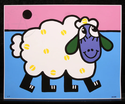 Basdera, Franz - Schaap - Giclee - handgesigneerd EA