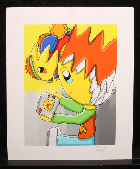 Koger, Philipp - TV - Giclee - handgesigneerd