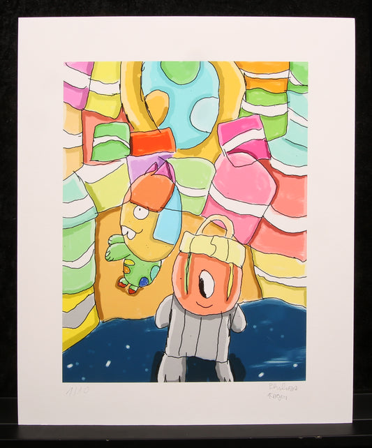 Koger, Philipp - Waterdraakachtige kameraden - Giclee - handgesigneerd