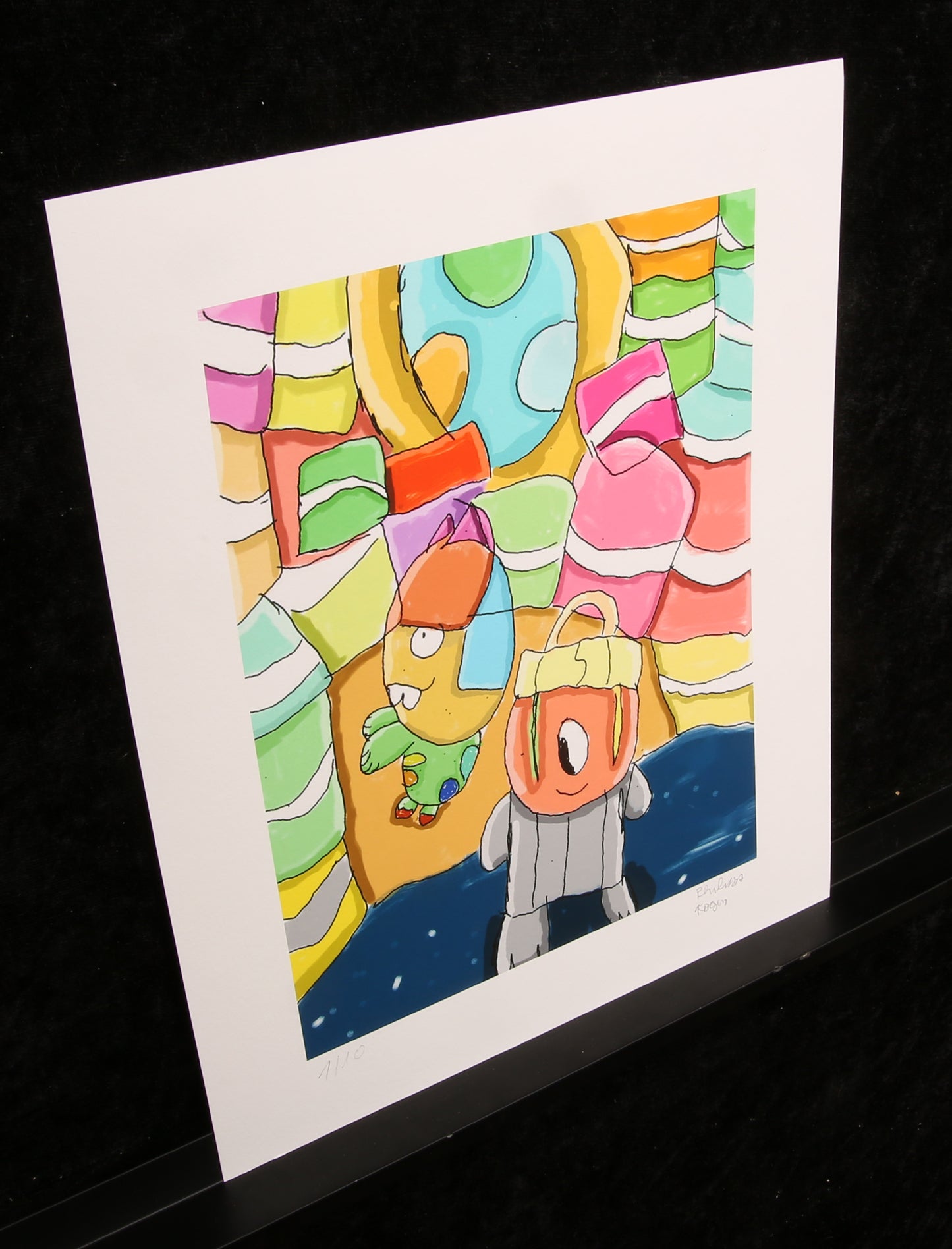 Koger, Philipp - Waterdraakachtige kameraden - Giclee - handgesigneerd