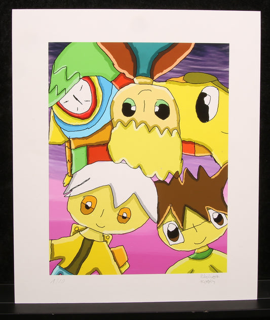 Koger, Philipp - De tijd loopt - Giclee - handgesigneerd