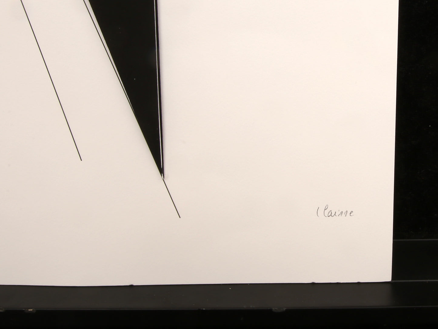 Claisse, Geneviève - Composition géométrique - 3D-constructie - handgesigneerd