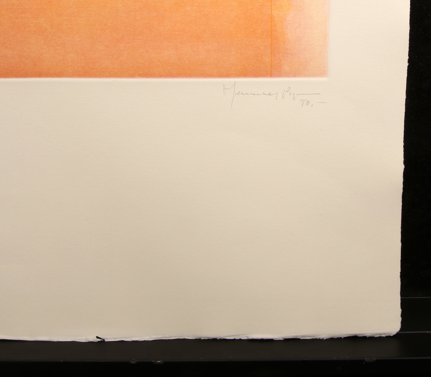 Hernandez Pijuan, Joan - HP-14 - Farbradierung, 1980 - handsigniert