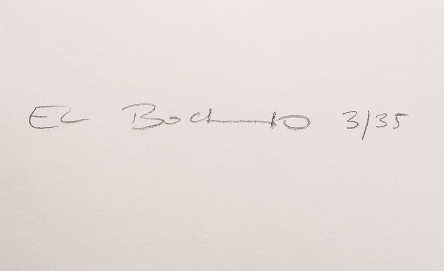 El Bocho - Niets gaat verloren - 3D-constructie - handgesigneerd