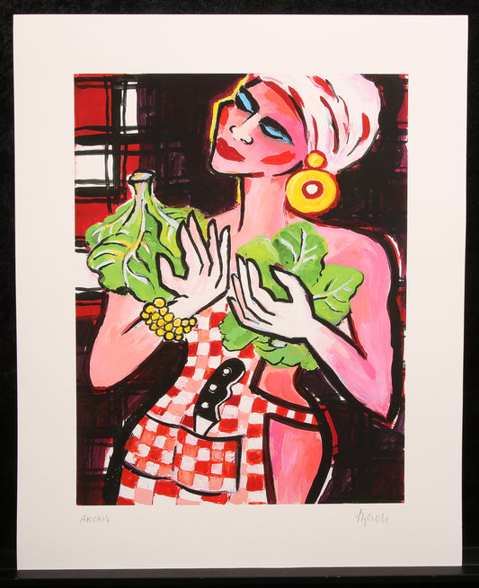 Bach, Elvira - Gardener out of Love, 2018 - Deluxe - Giclee - hand-signed